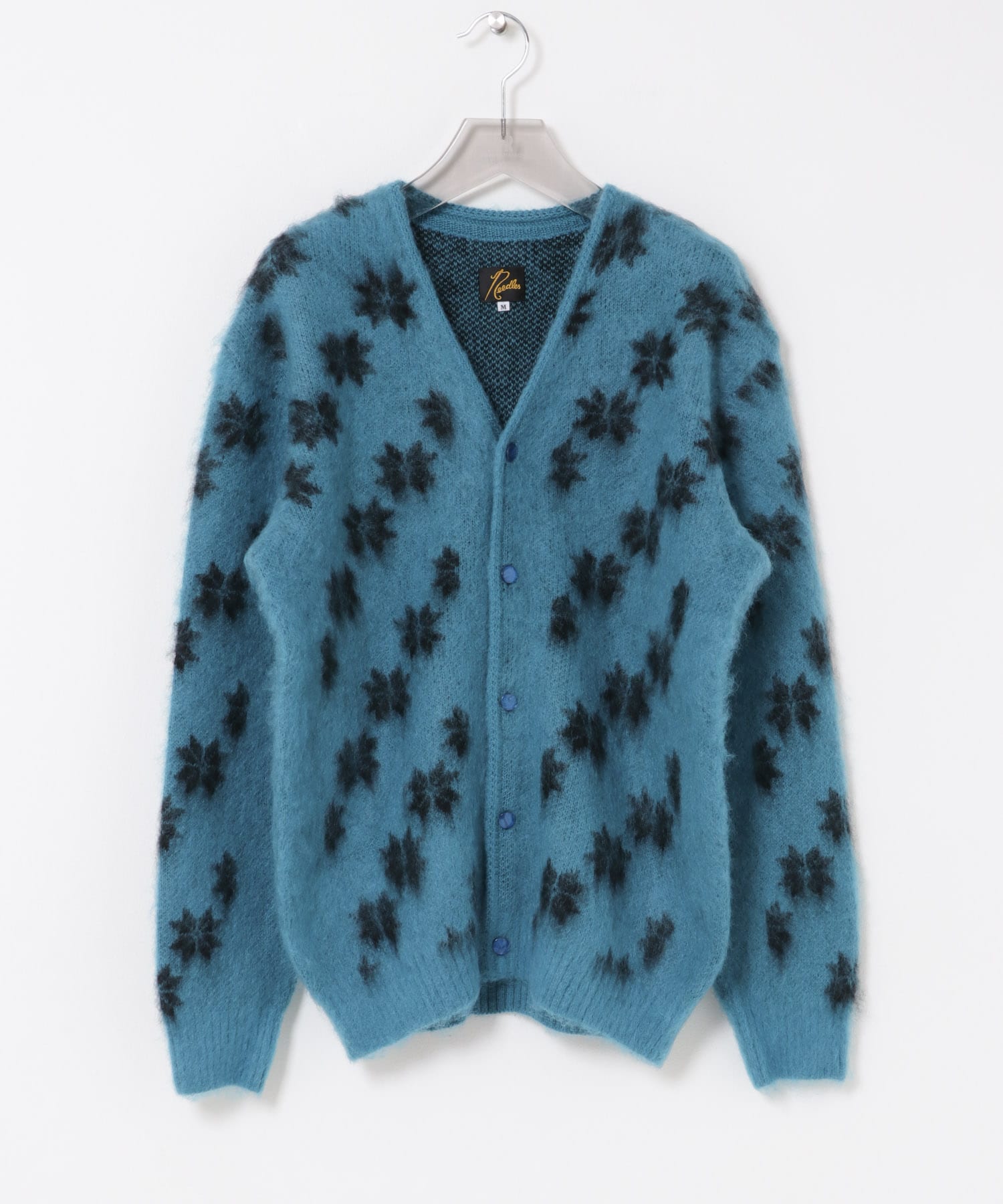 Needles MOHAIR CARDIGAN-SNOWFLAKE(S BLUE): トップス｜URBAN
