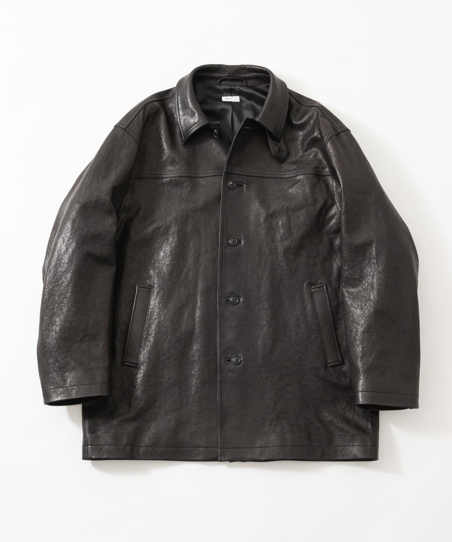ANOTHER OFFICE　LEATHER CAR COAT