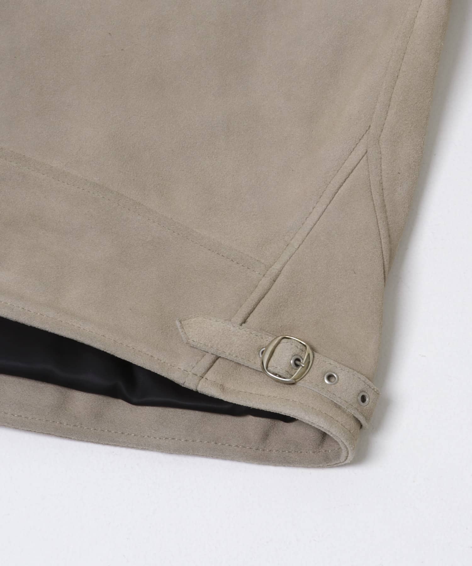 『別注』SEVEN BY SEVEN×URBAN RESEARCH　LEATHER BLOUSON ECRU M