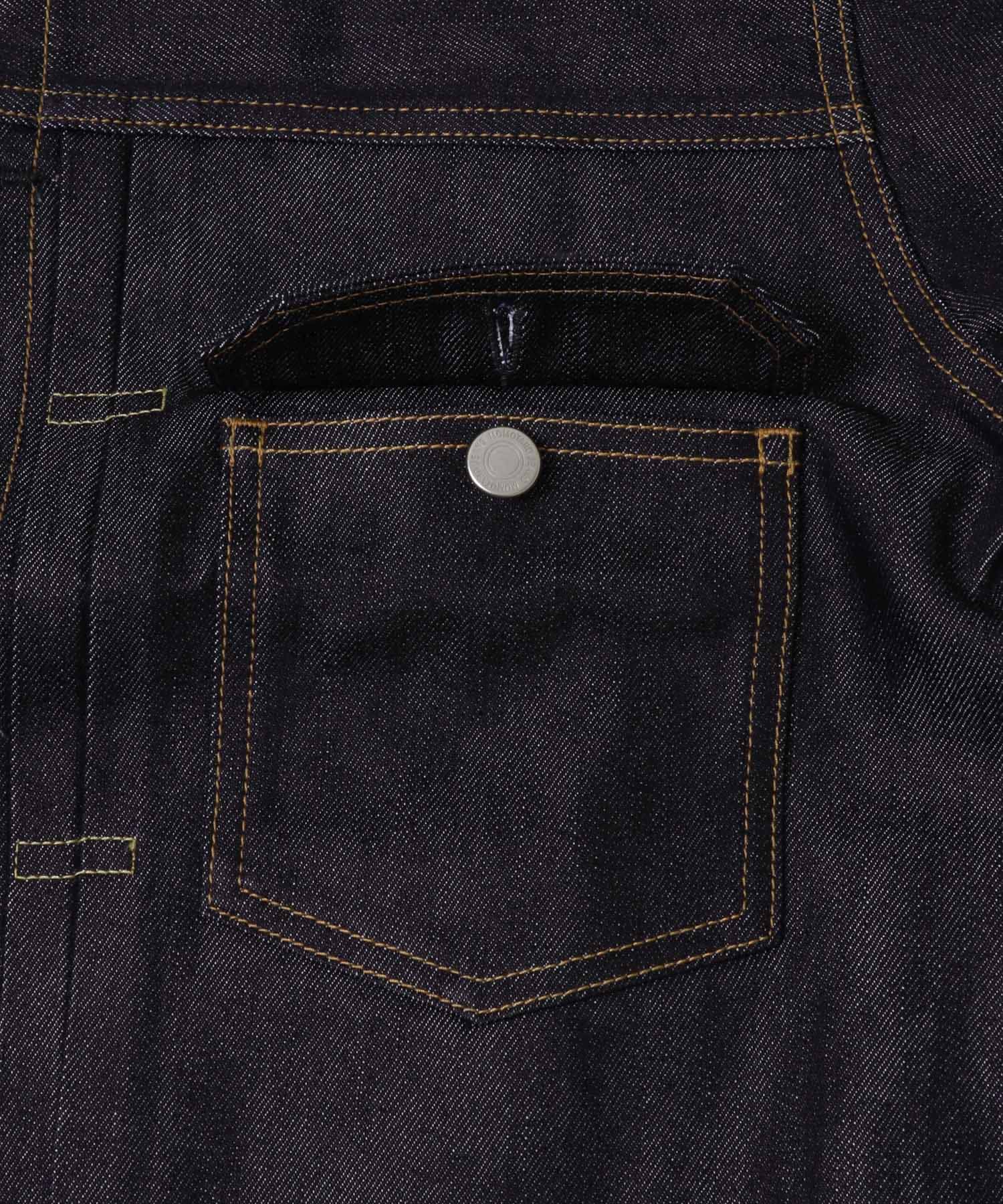 MOMOTARO JEANS　SILK DENIM JACKET 15oz ID XS