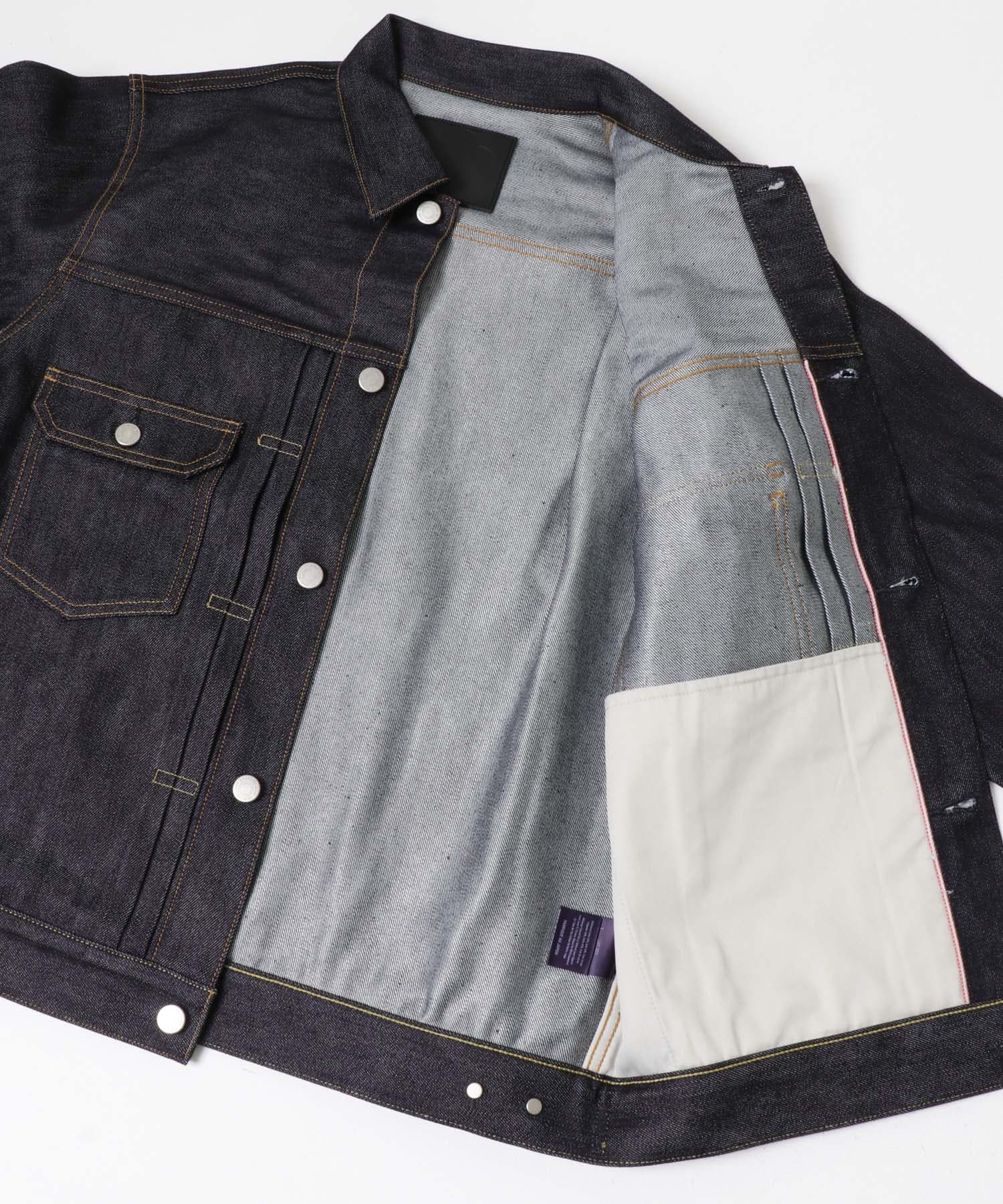 MOMOTARO JEANS　SILK DENIM JACKET 15oz ID XS