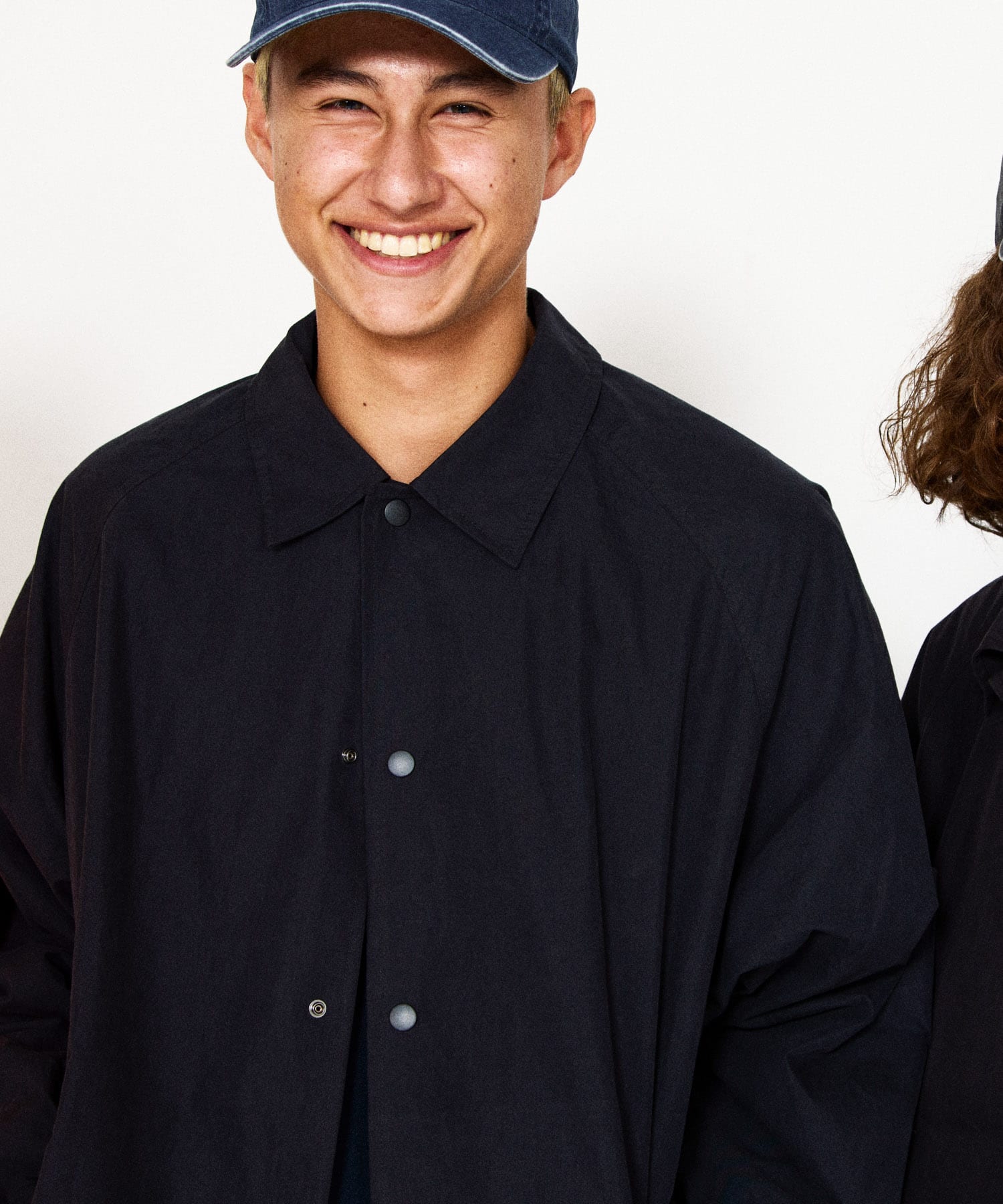 LOTTO　AUTHENTIC COACH JACKET DARK NAVY M