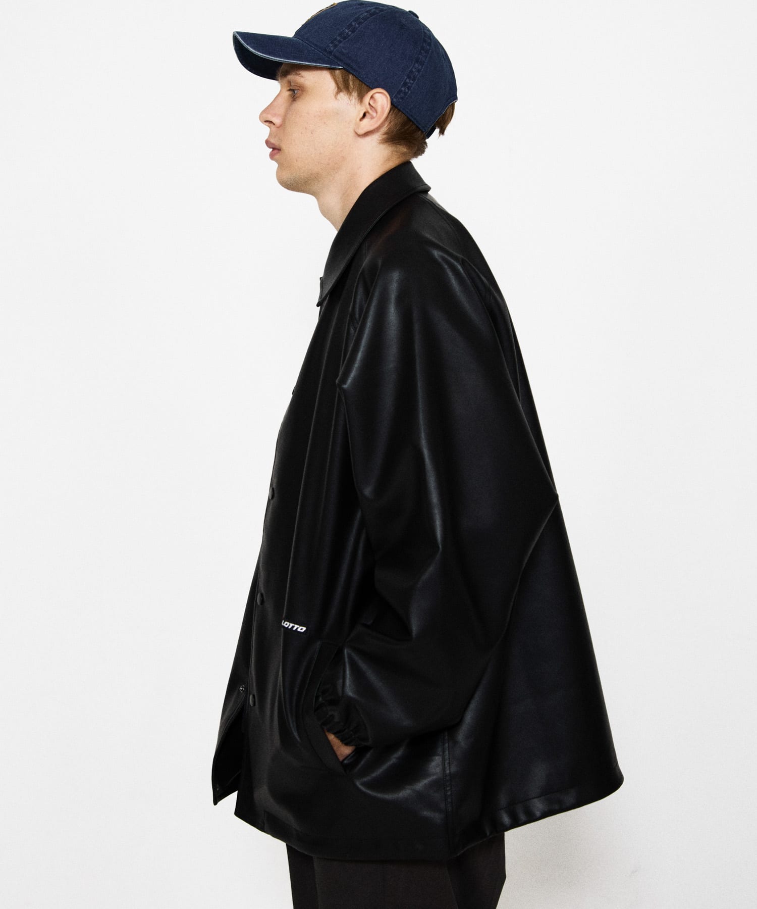 LOTTO　PU COATED COACH JACKET