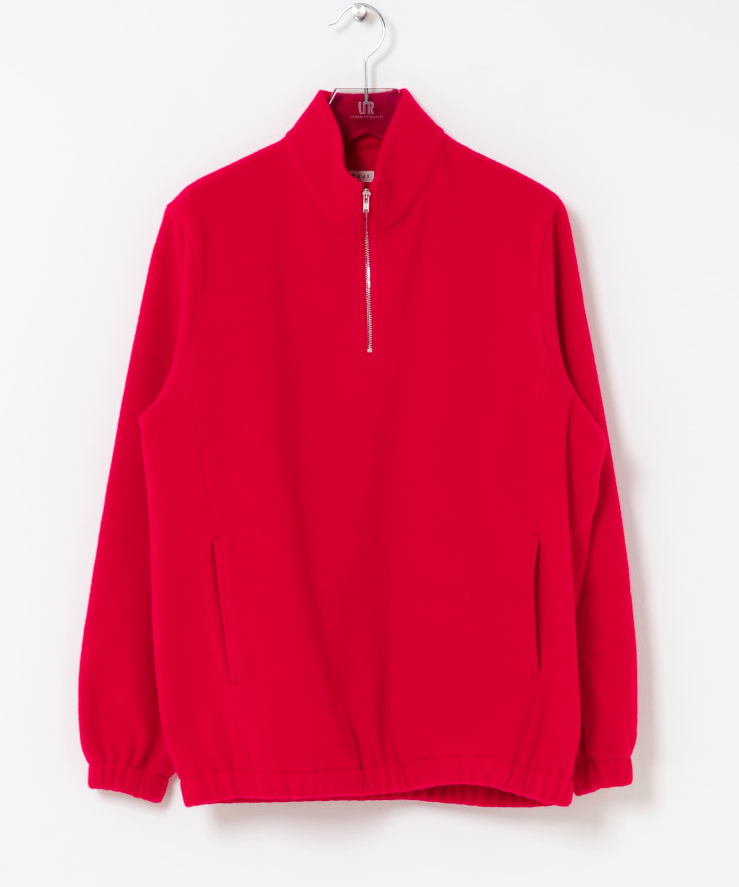 FUJI　BRUSHED WOOL PULLOVER RED 4
