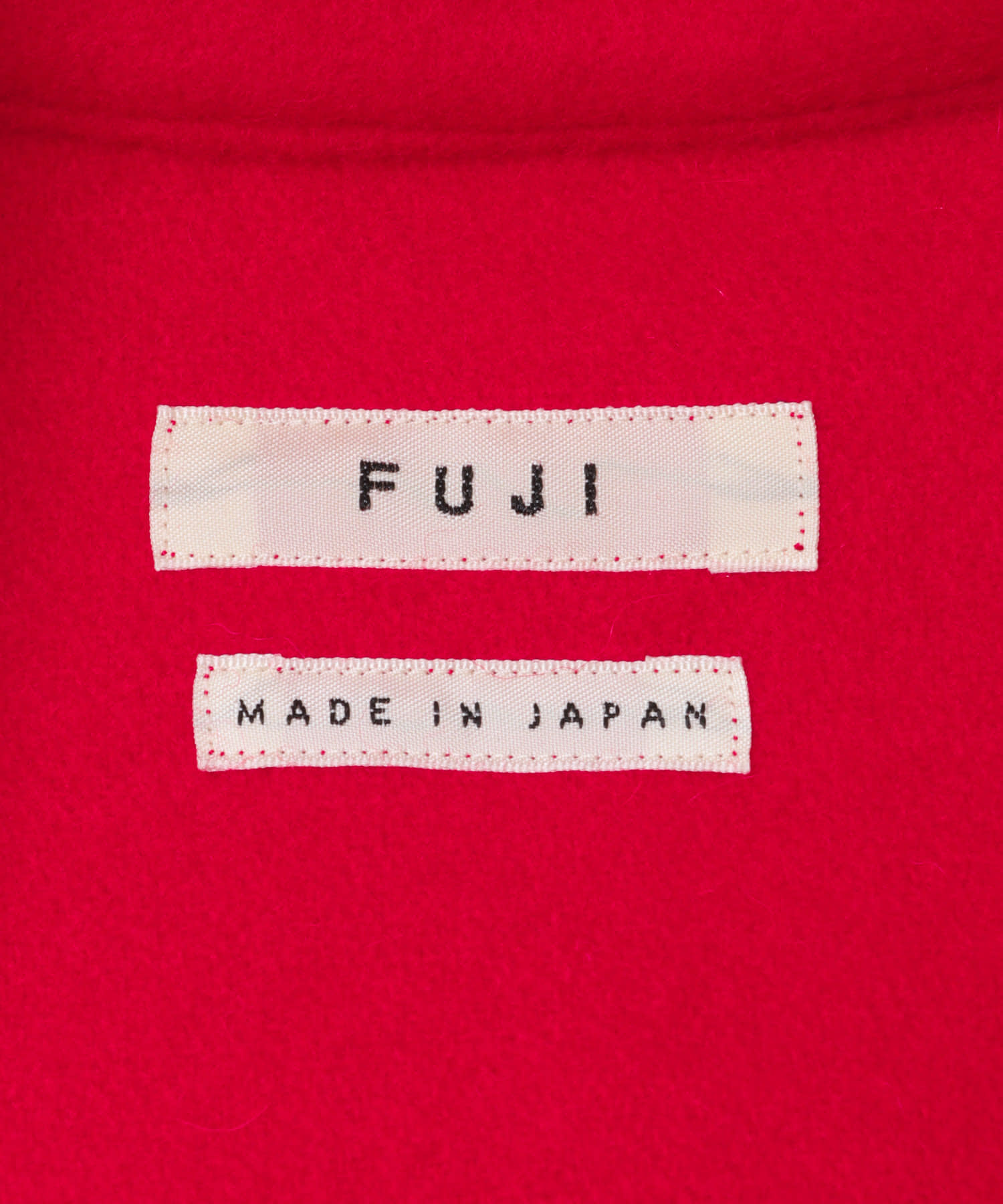 FUJI　BRUSHED WOOL PULLOVER RED 4