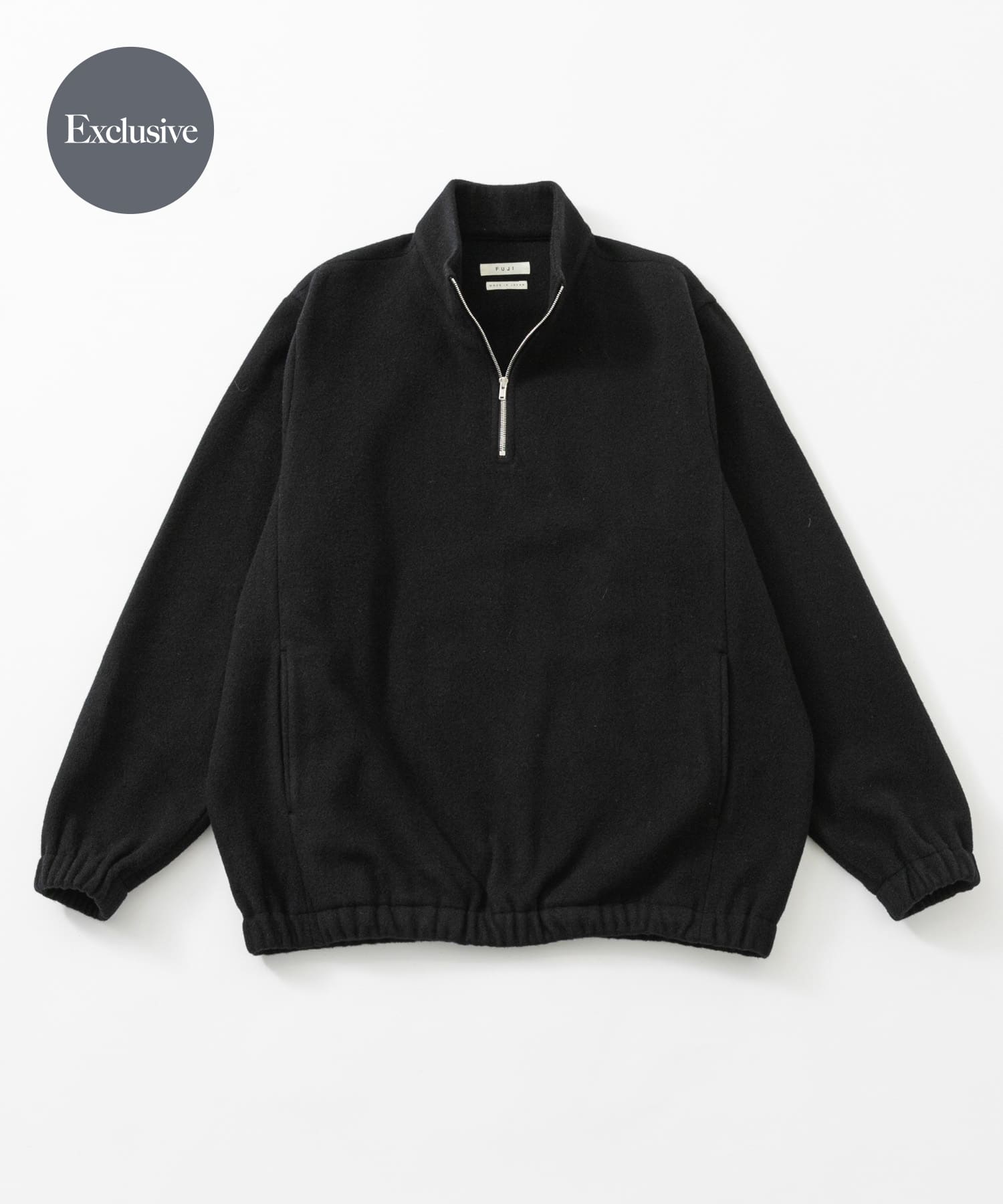 『別注』FUJI×URBAN RESEARCH　BRUSHED WOOL PULLOVER 別注BLACK 4