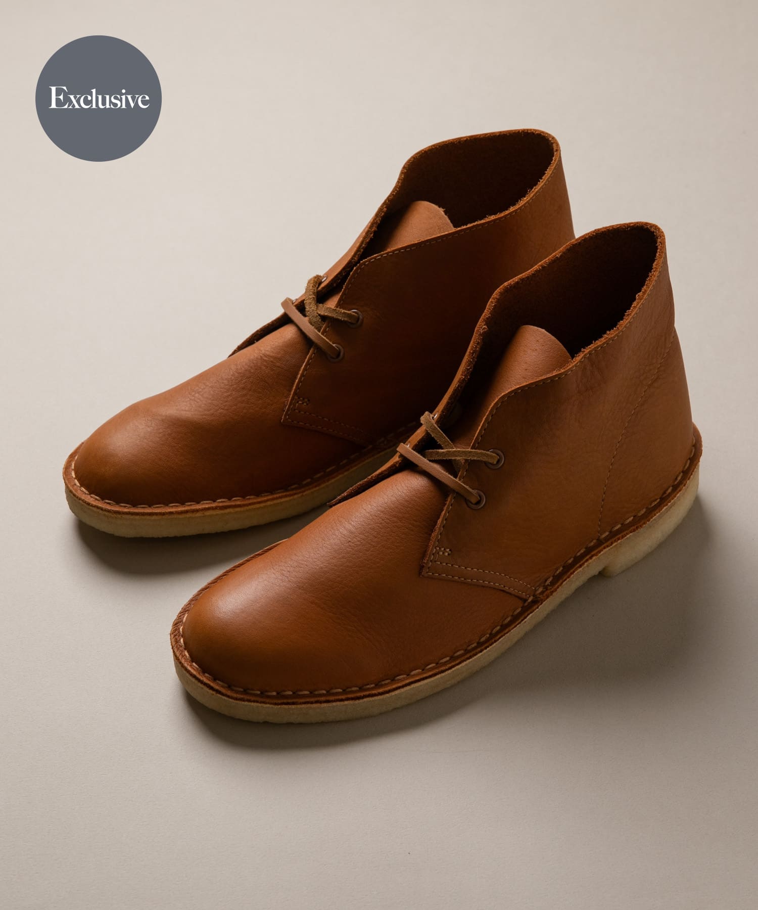 Clarks Exclusive Desert Boot(6.5 B.Orng Lea): シューズ｜URBAN