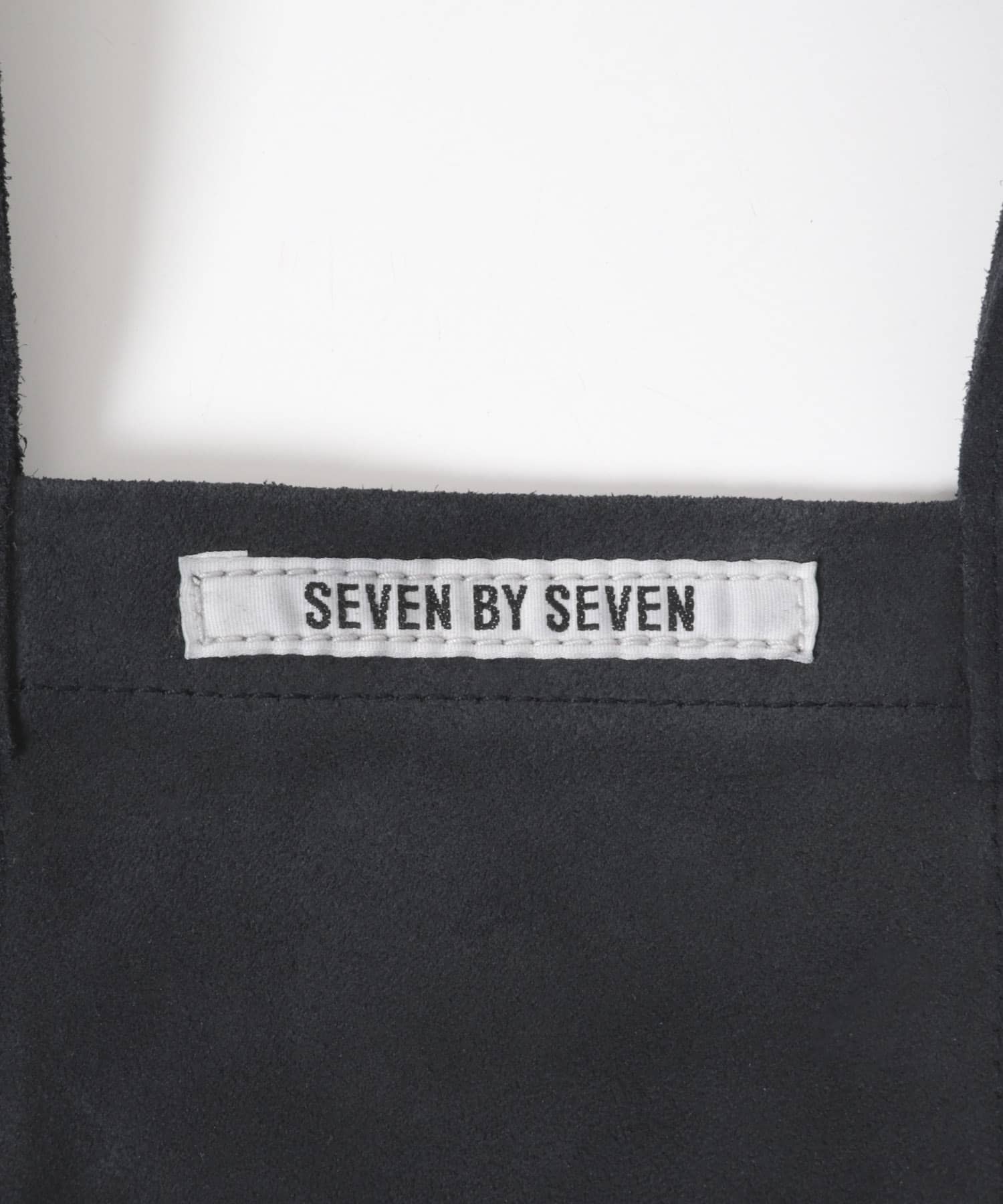 『別注』SEVEN BY SEVEN×URBAN RESEARCH　LEATHER TOTE BAG CHACOAL Free