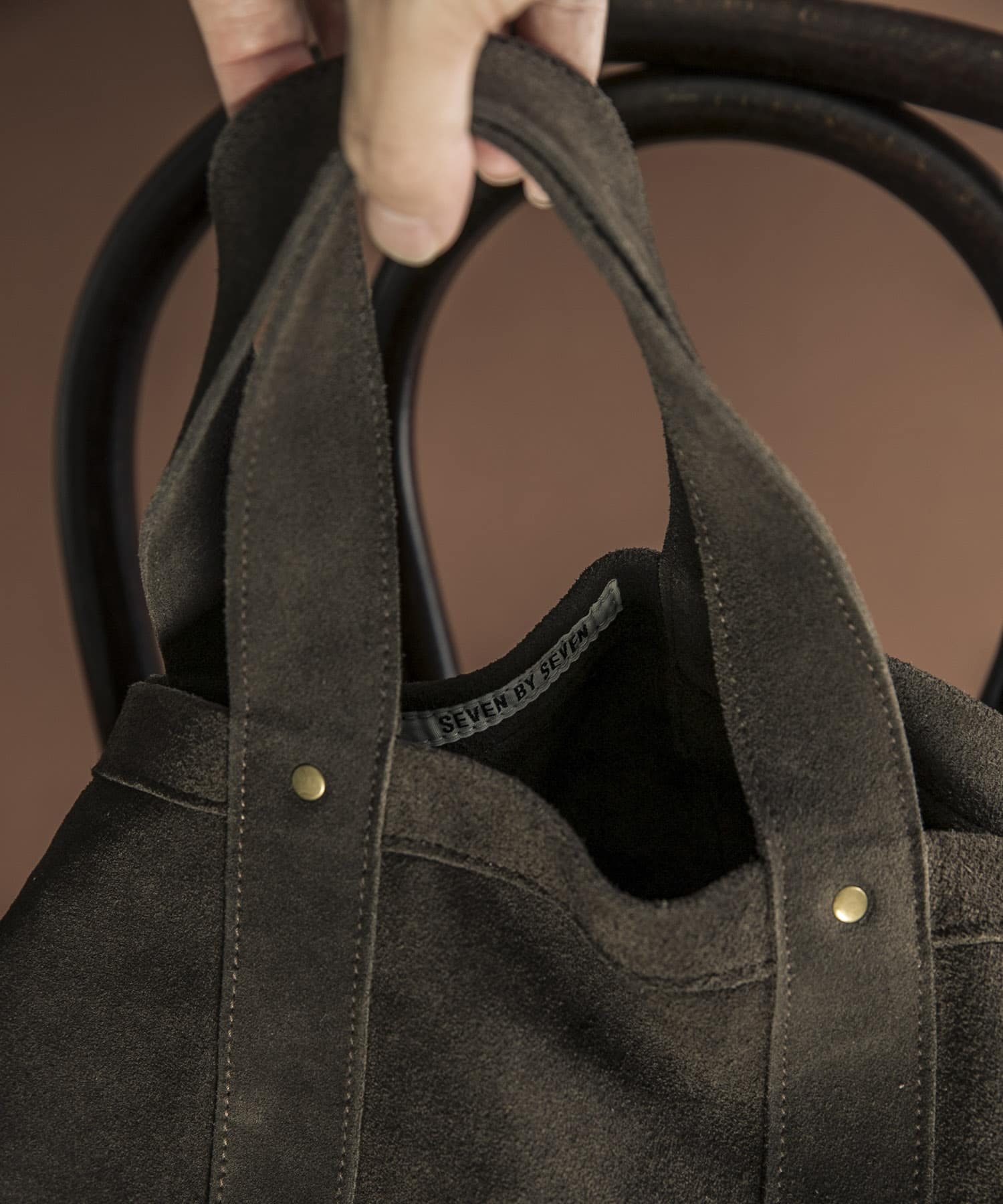 別注』SEVEN BY SEVEN×URBAN RESEARCH LEATHER TOTE BAG(Free D.BROWN