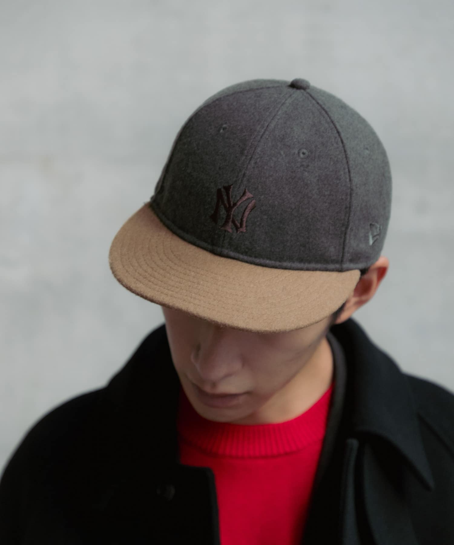 『別注』New Era×URBAN RESEARCH　RC950 WOOL MELTON CAP KHA×BEI Free