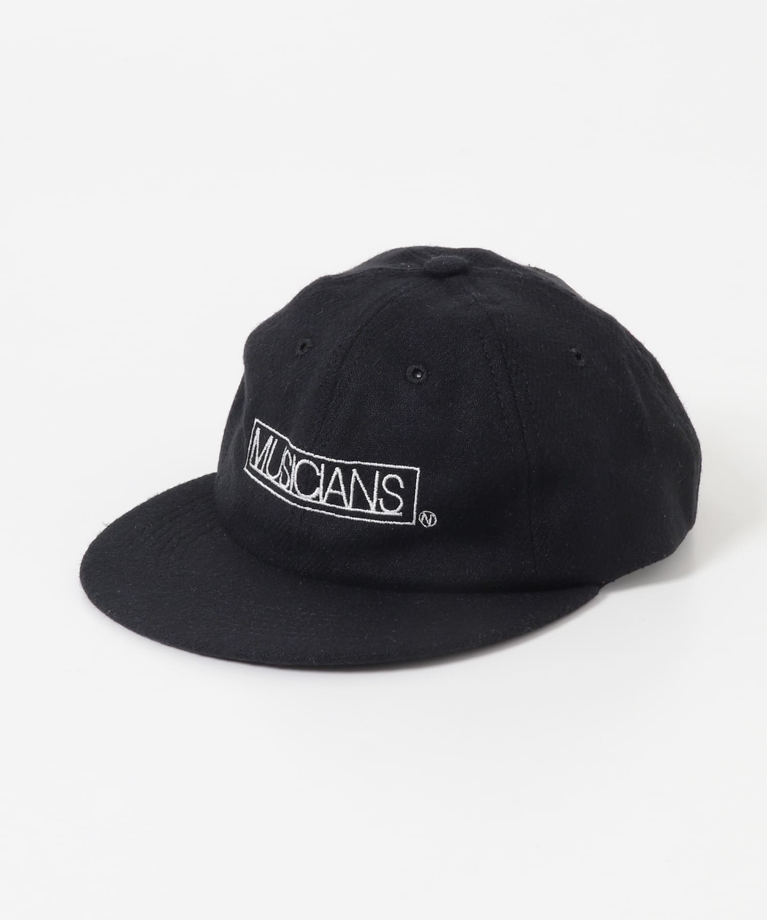 The DUFFER N NEPHEWS　MUSICIANS WOOL B.B CAP BLACK Free