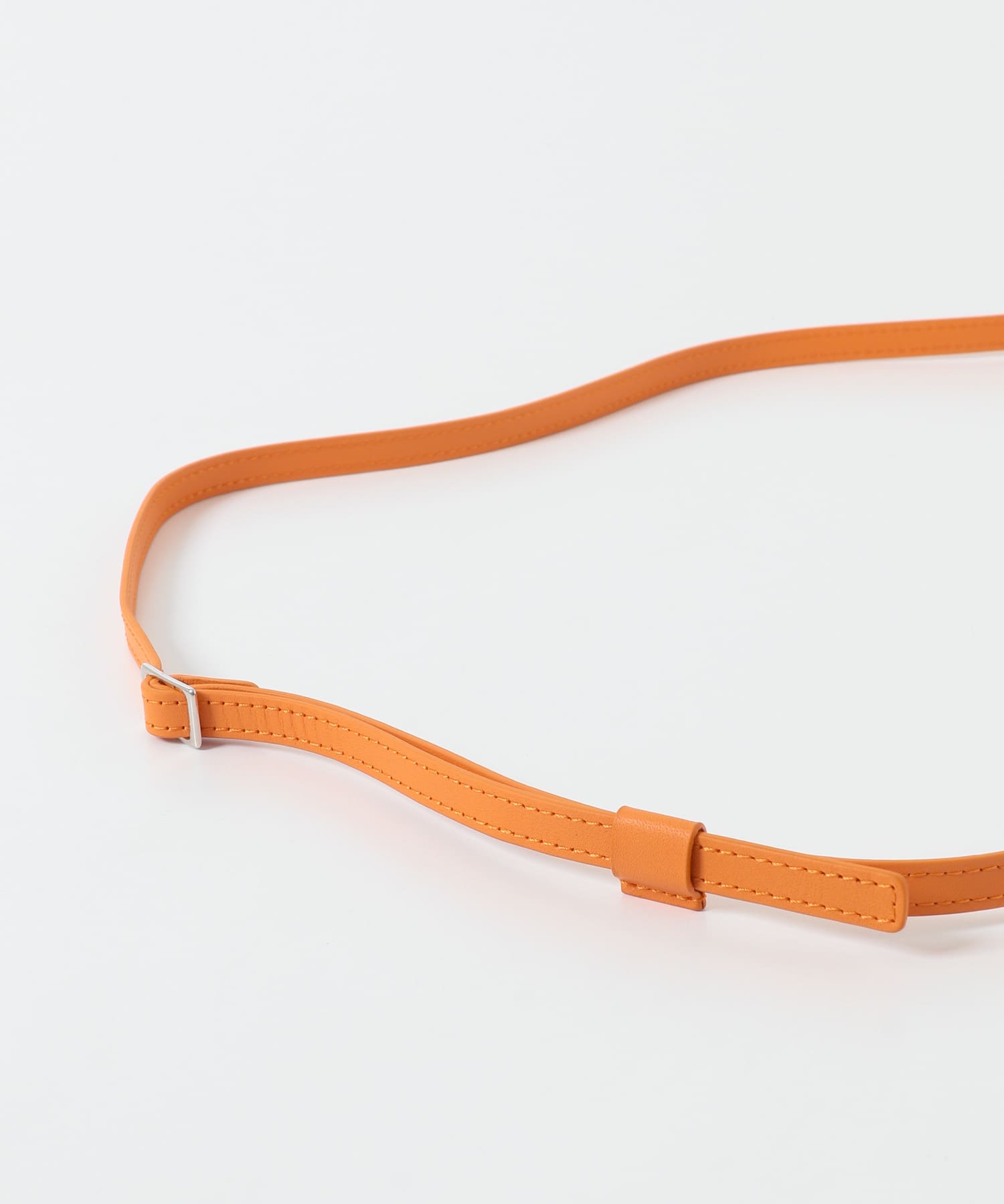 ITTI　HERRIE GLASS NECKLACE ORANGE Free