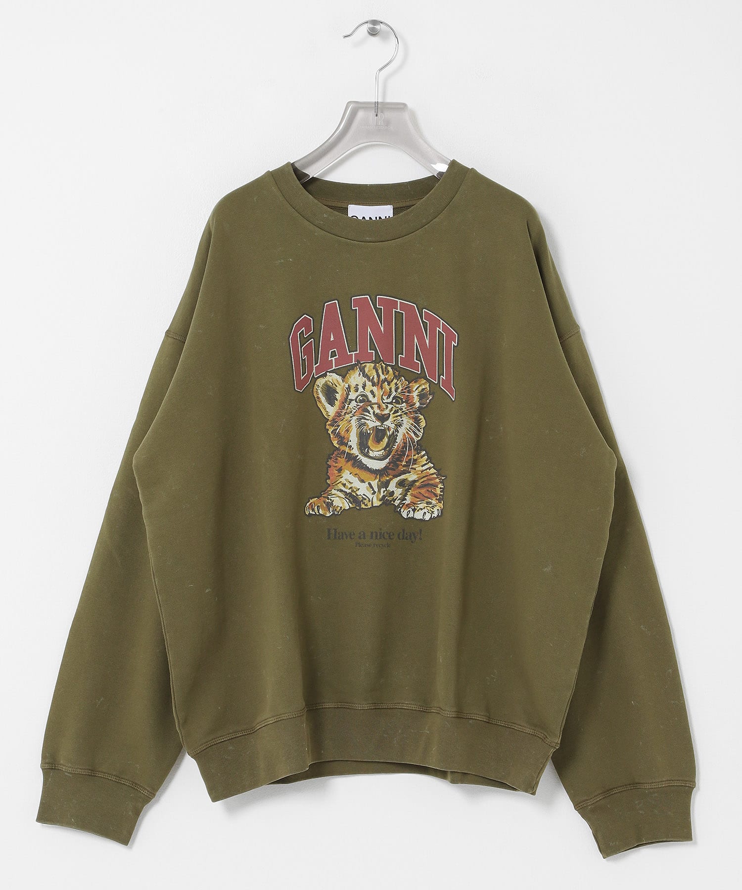 GANNI　ISOLI CREWNECK TIGER