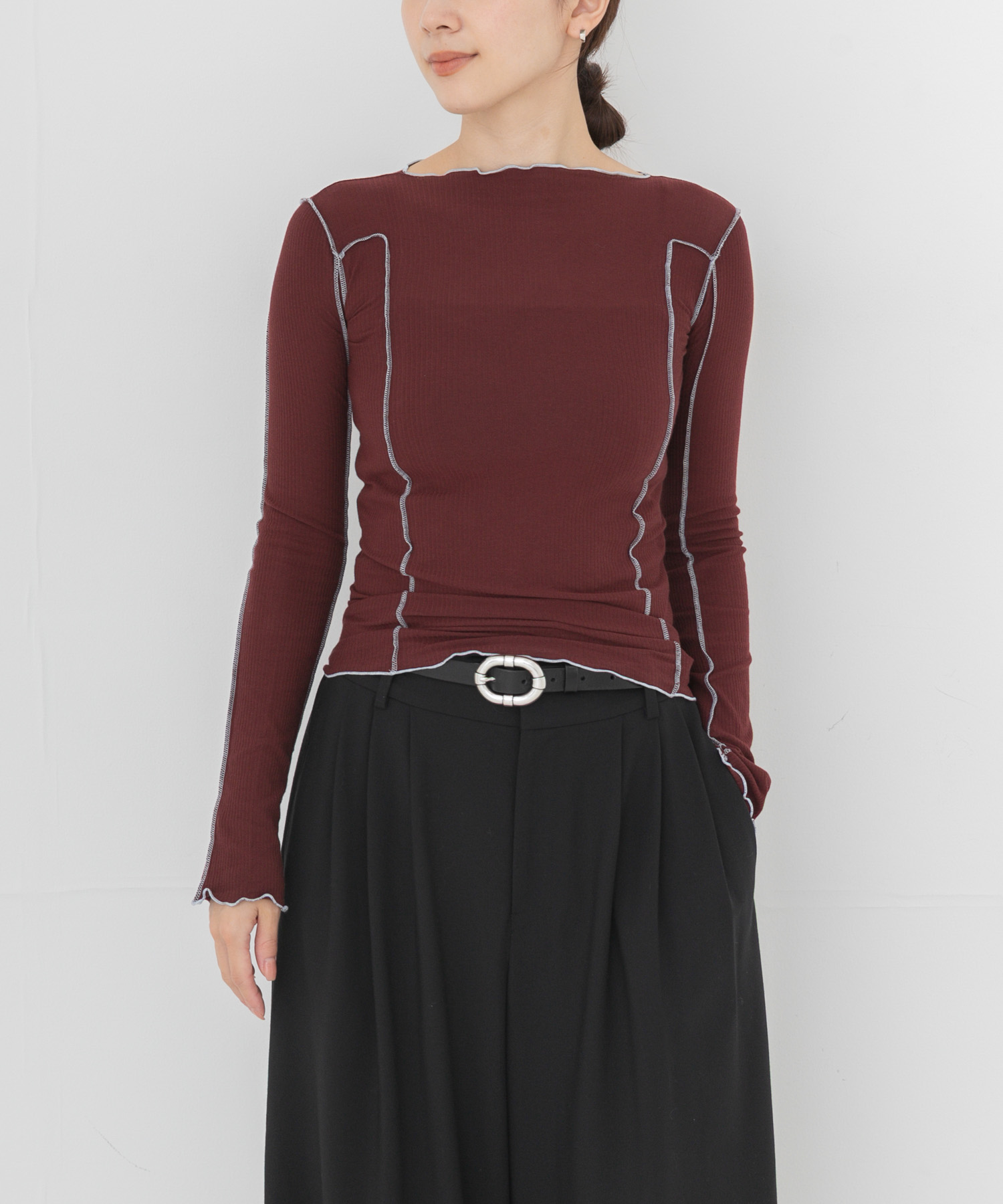 BASERANGE　OMATO LONG SLEEVE T-SHIRTS