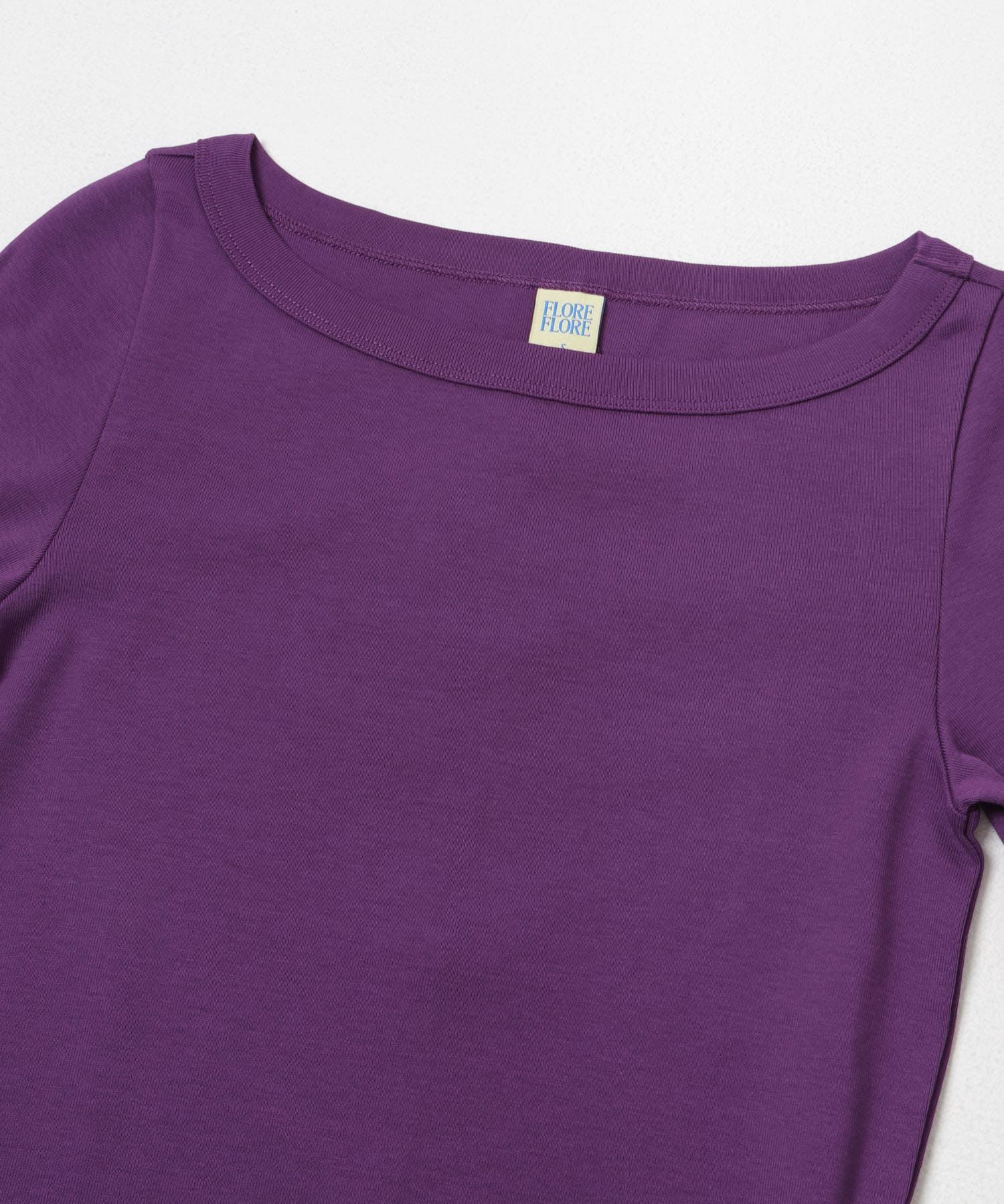 FLORE FLORE　STEFFI T-SHIRTS PURPLE S