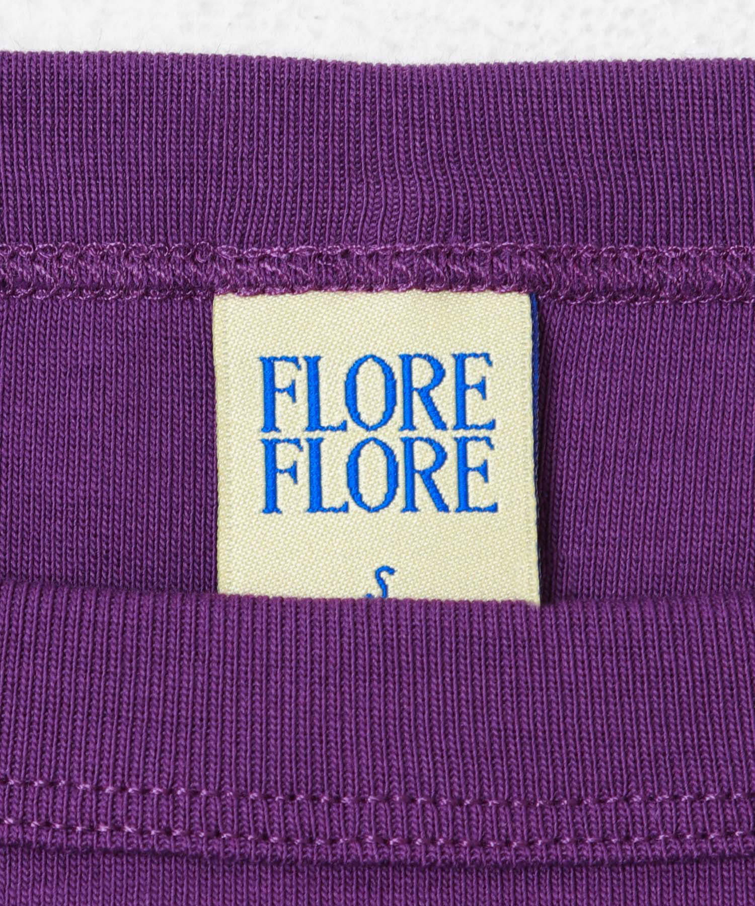 FLORE FLORE　STEFFI T-SHIRTS PURPLE S