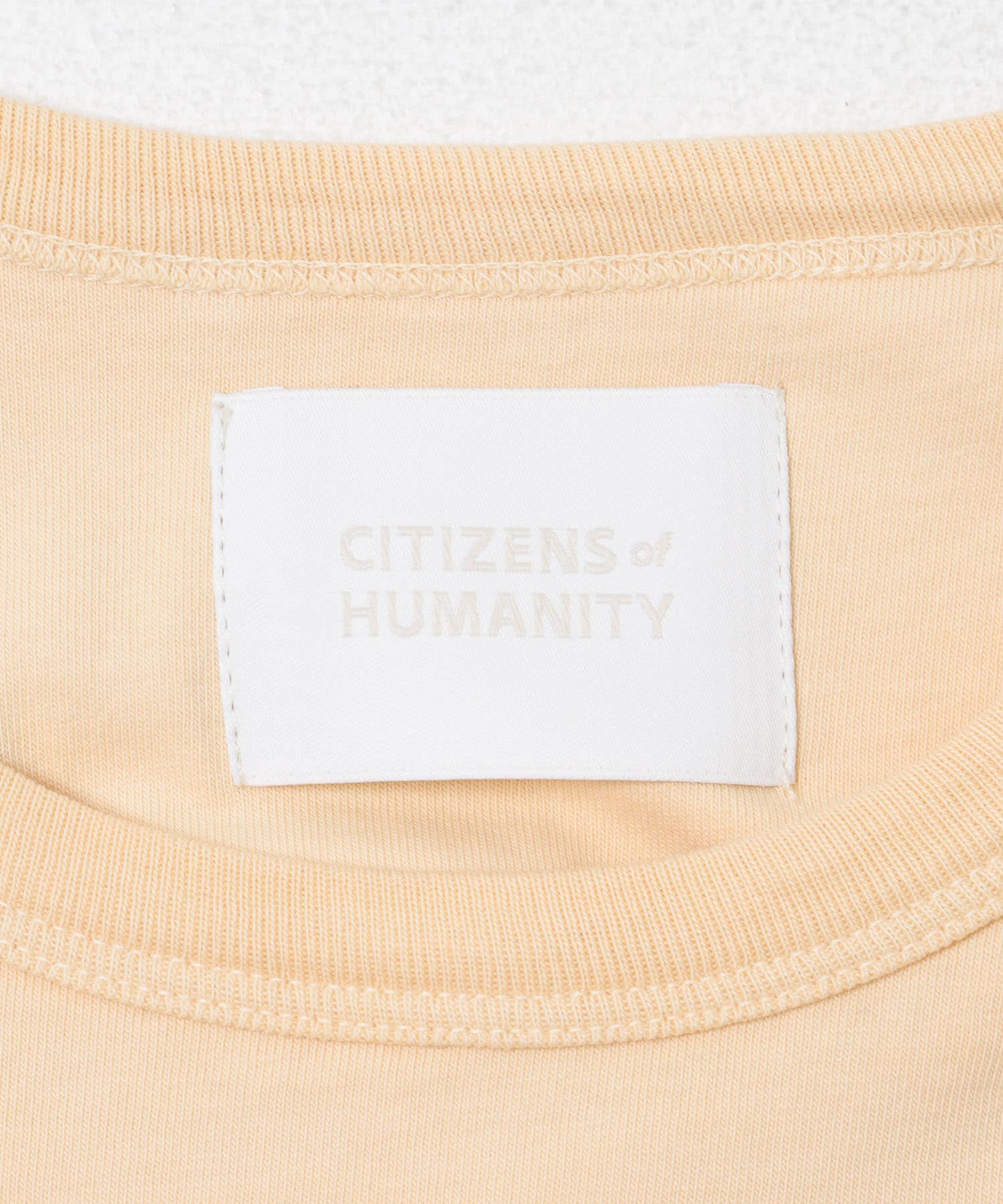 CITIZENS of HUMANITY　GIA BUBBLE T-SHIRTS SHRIMP S
