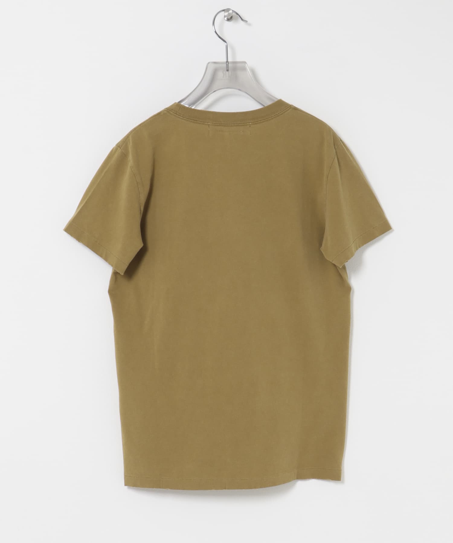 REMI RELIEF　SP加工T-SHIRTS OLIVE S