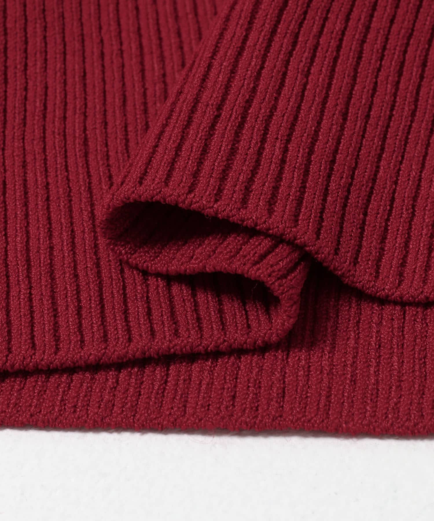 NICENICE MOMENT　OPEN SHOULDER HS SHELL DEEP RED S