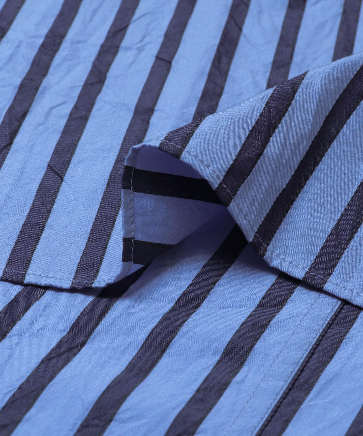 CURRENTAGE　カットソーストラップシャツクロス STRIPE Free