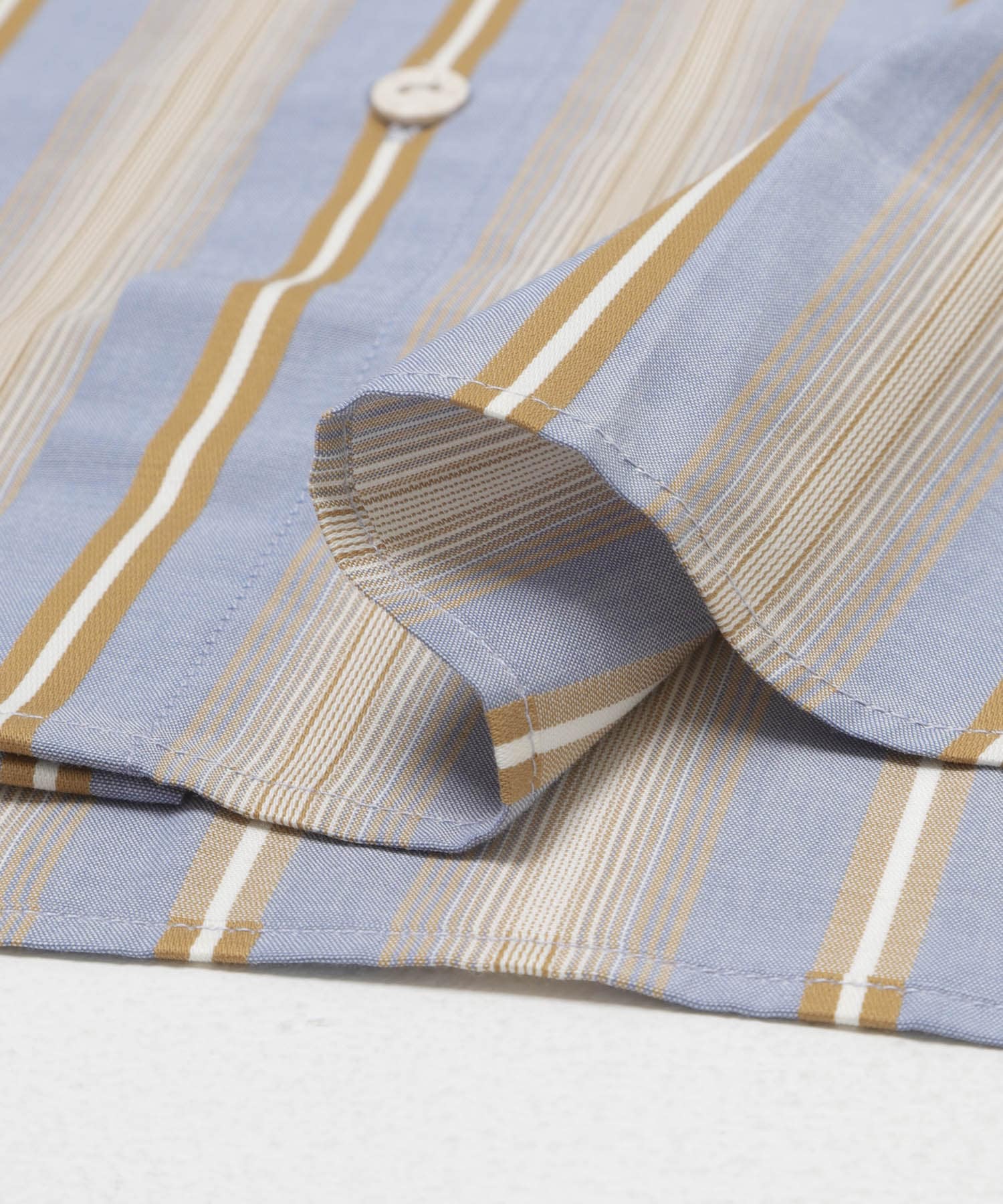 BASERANGE　CLAUDE SHIRTS GRIDSTRIPE S