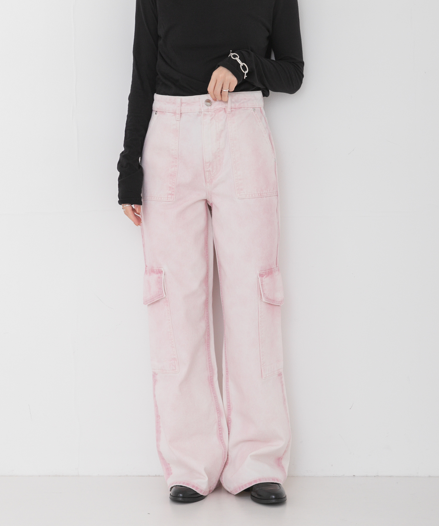 GANNI　SPRAY DENIM ANGI JEANS