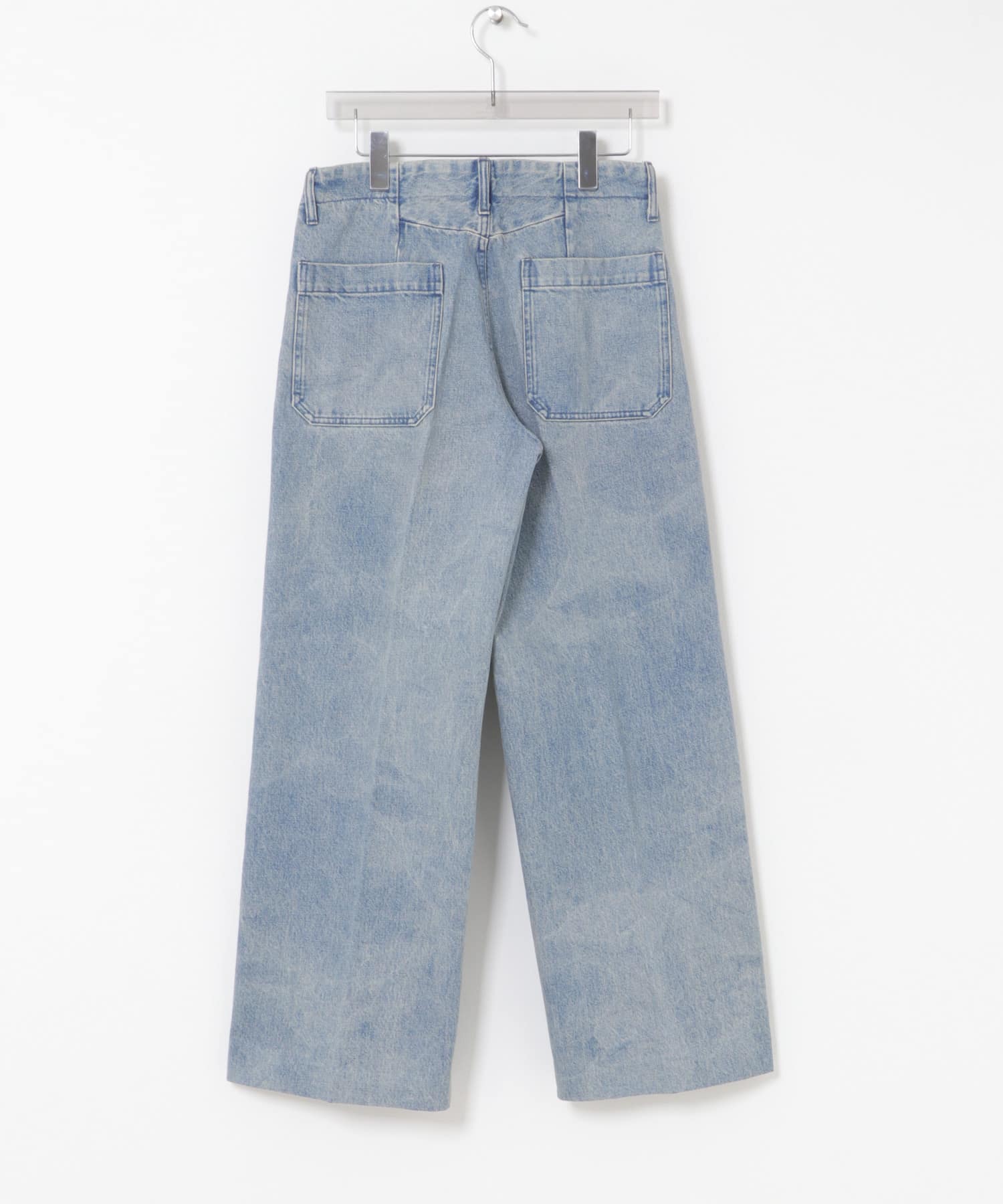 TANAKA THE WIDE JEAN TROUSERS(25 DUSTY BLUE): ボトム｜URBAN