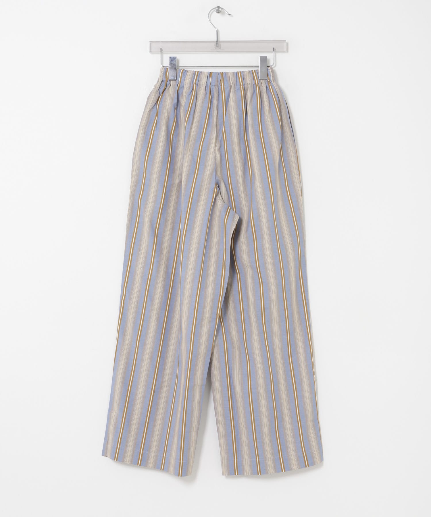 BASERANGE　CLAUDE PANTS GRIDSTRIPE XS