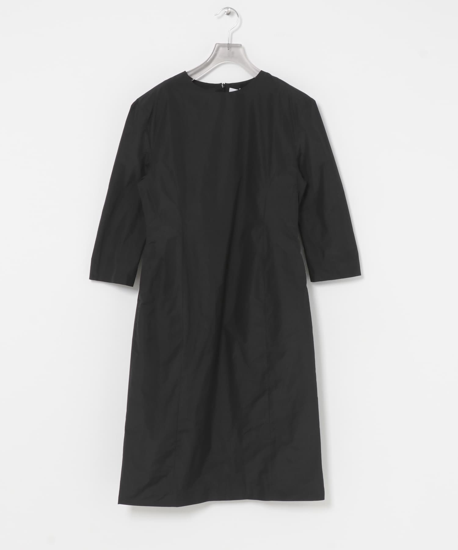 AMOMENTO　SILK TAFFETA DRESS