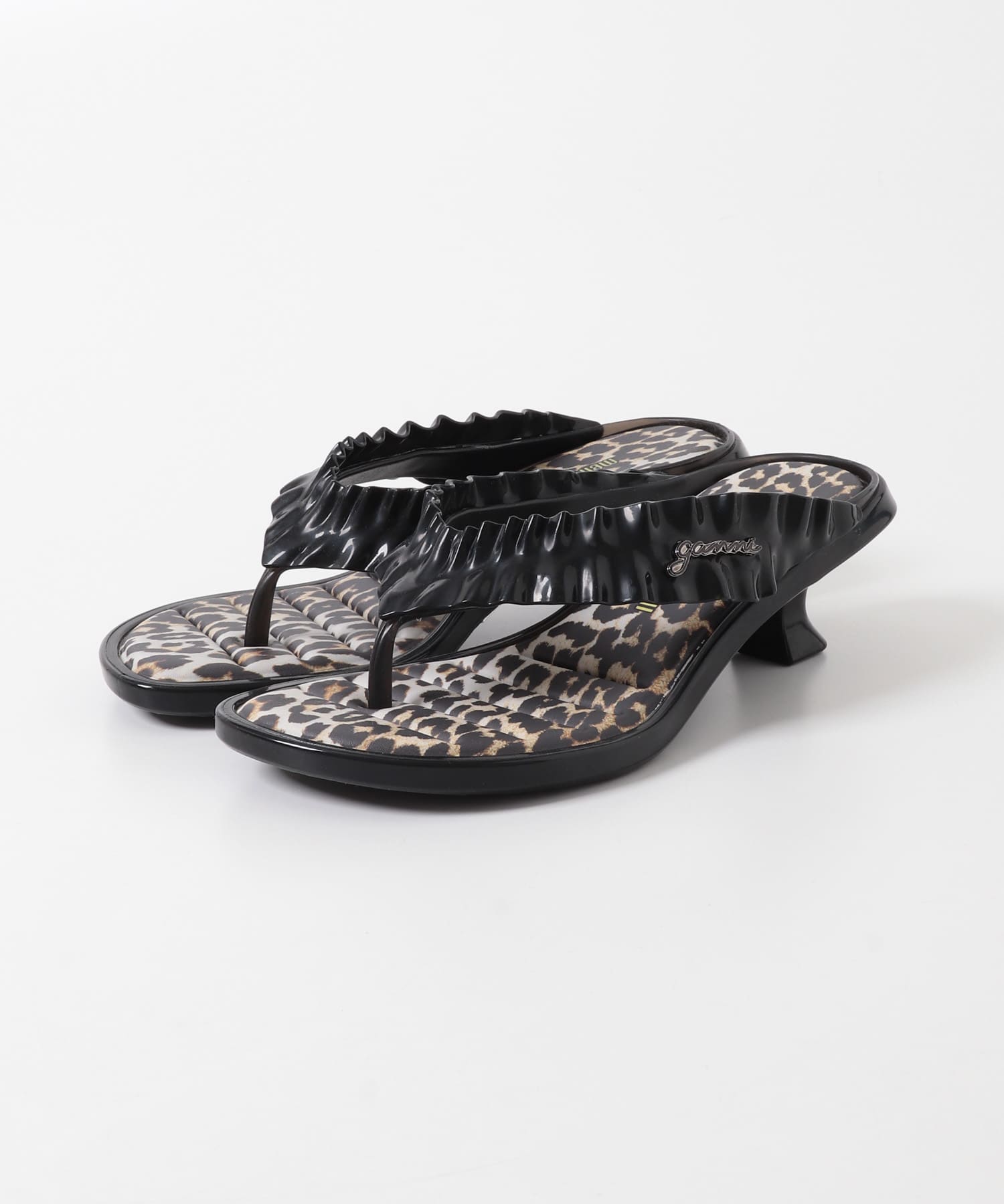 GANNI×MELISSA　THONG KITTEN HEEL