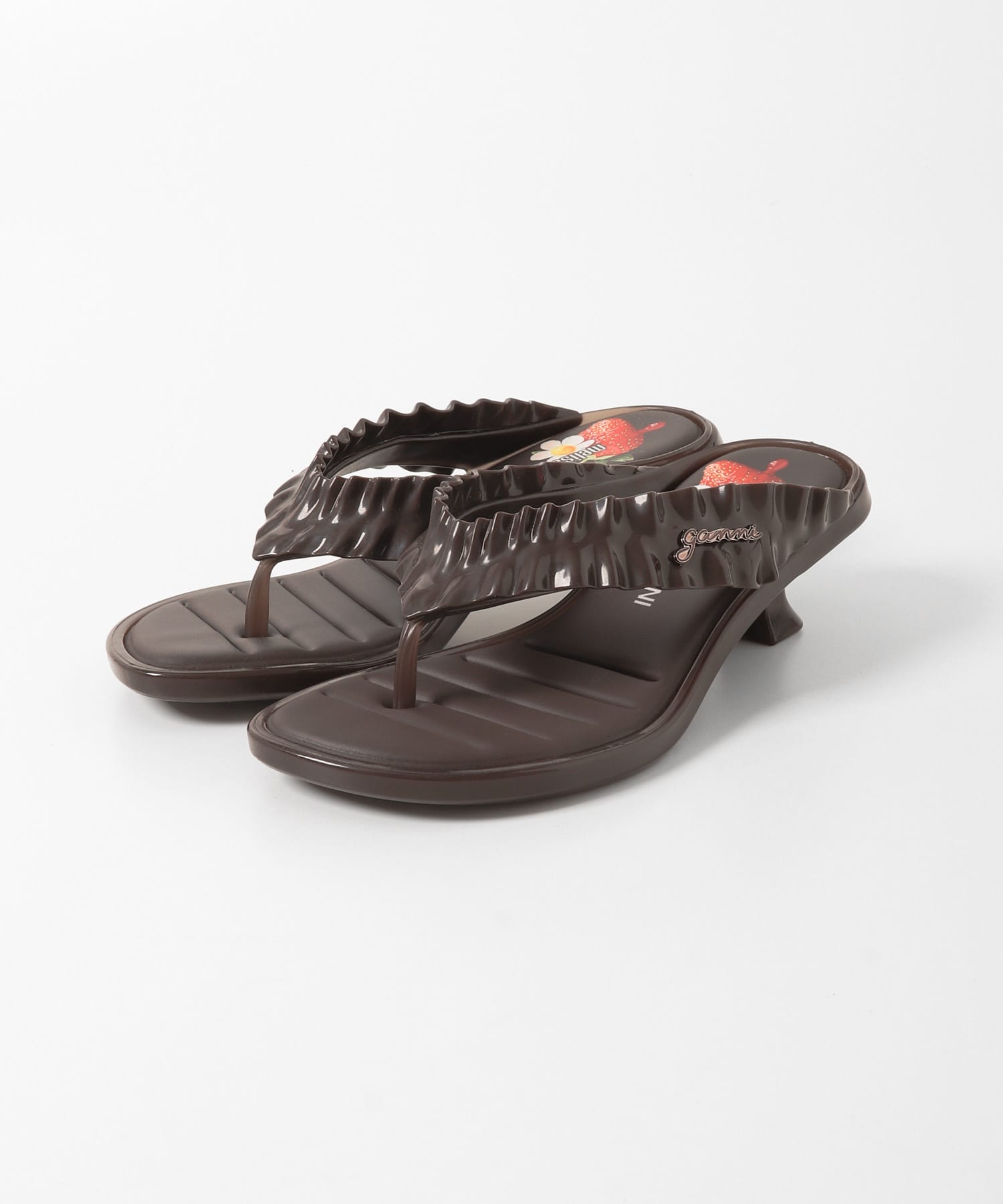 GANNI×MELISSA THONG KITTEN HEEL(37 D ZWX): シューズ｜URBAN