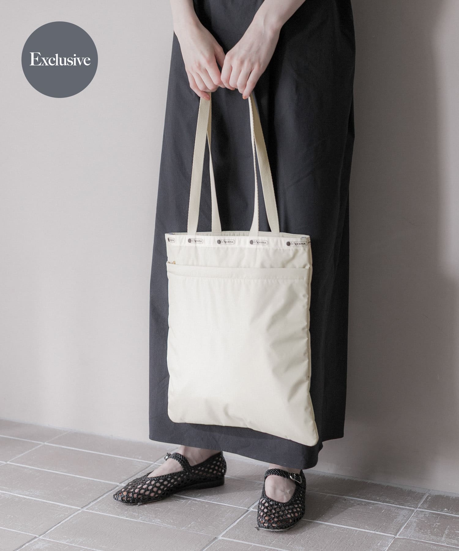 『別注』LeSportsac×URBAN RESEARCH　LARGE EMERALD TOTE