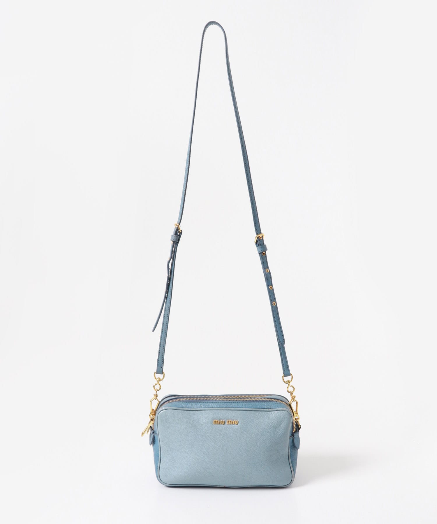VINTAGE　MIUMIU 00sマドラススクエアショルダー