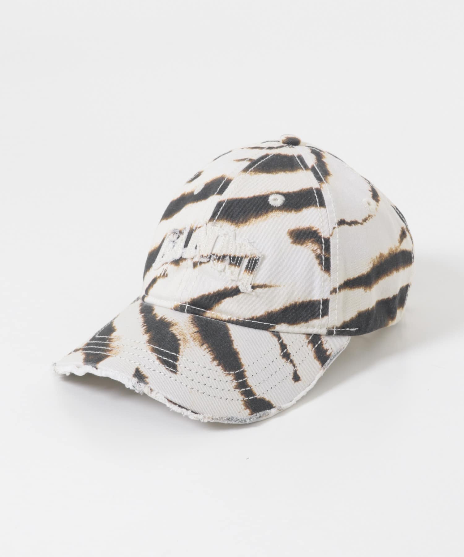GANNI　PRINTED ZEBRA CAP