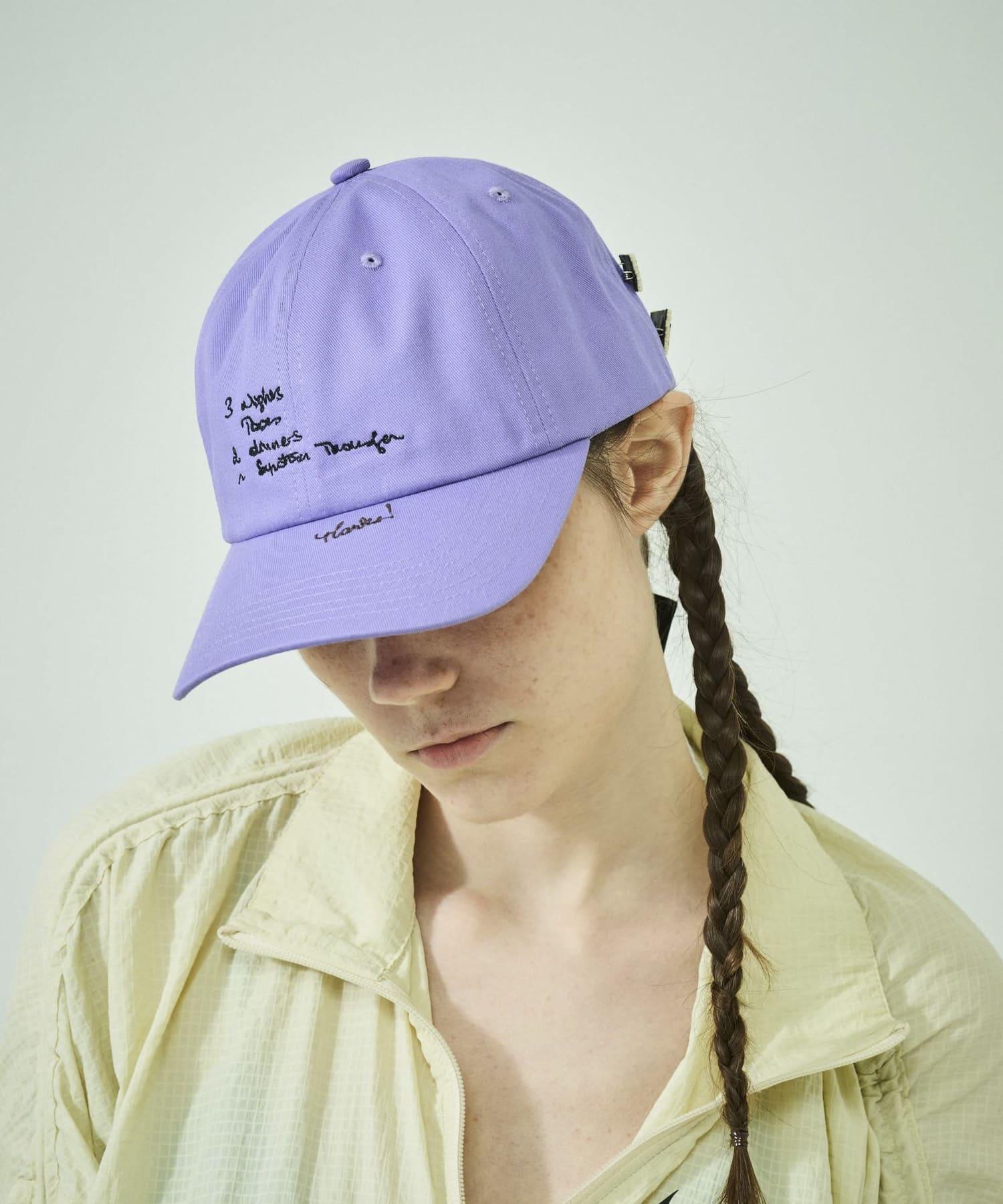 LY　LETTER CAP PURPLE -