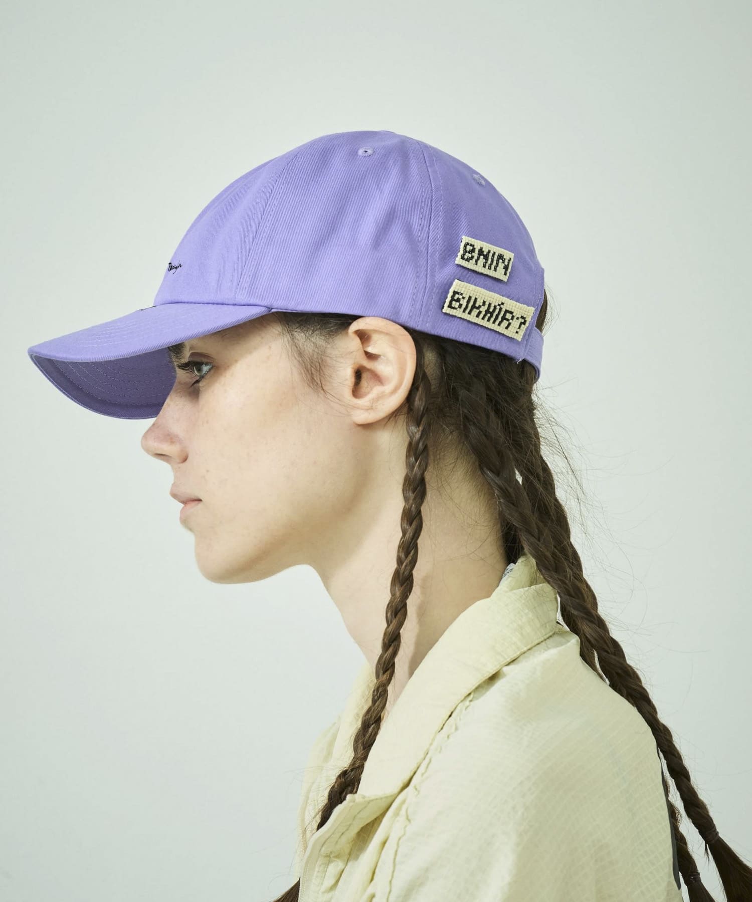 LY　LETTER CAP PURPLE -