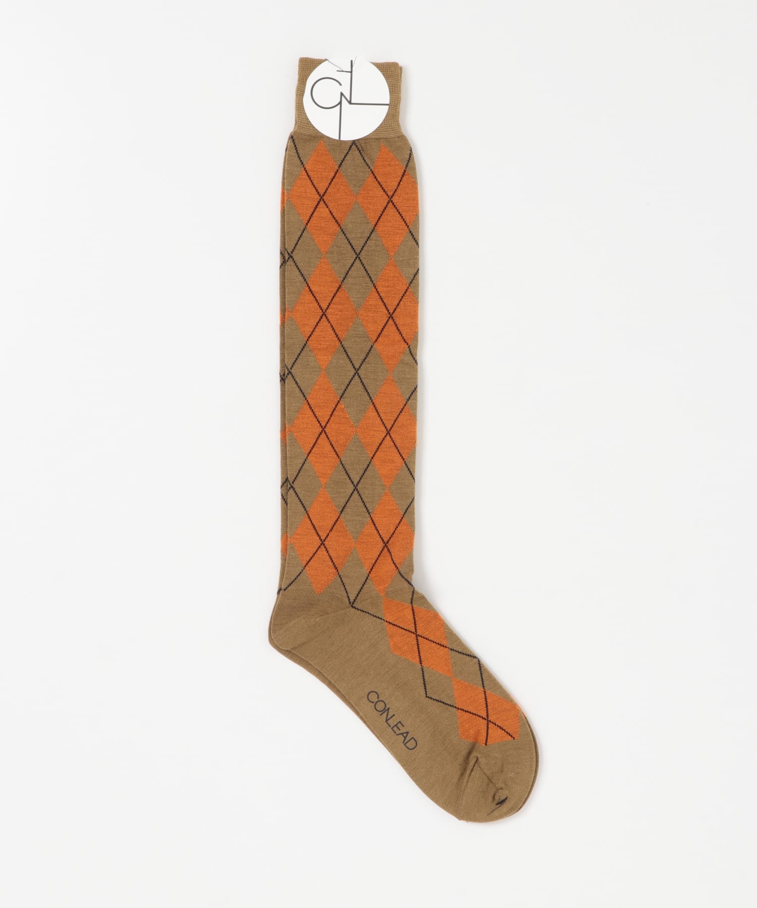 CONLEAD　ARGYLE WOOL LONG