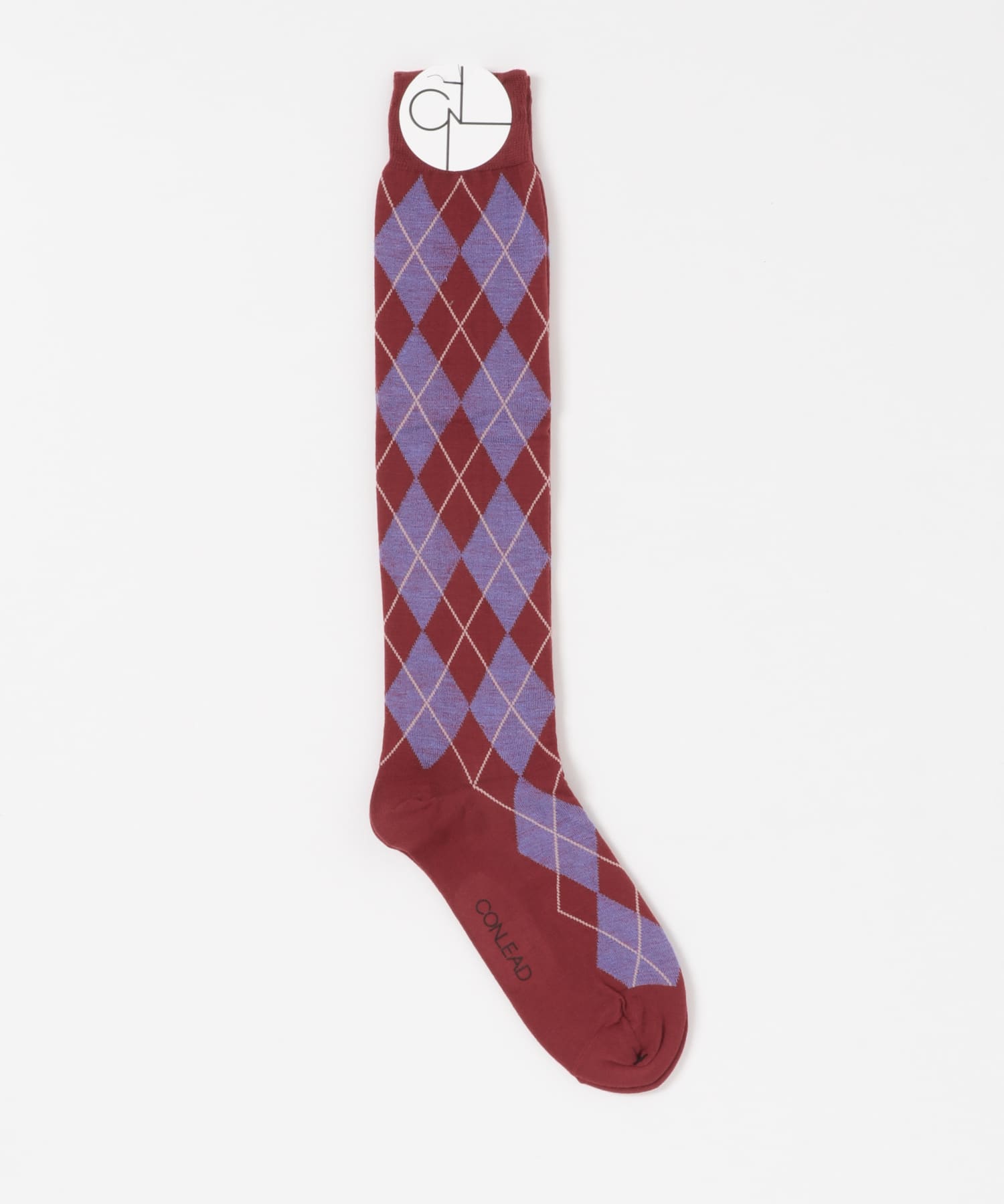 CONLEAD　ARGYLE WOOL LONG