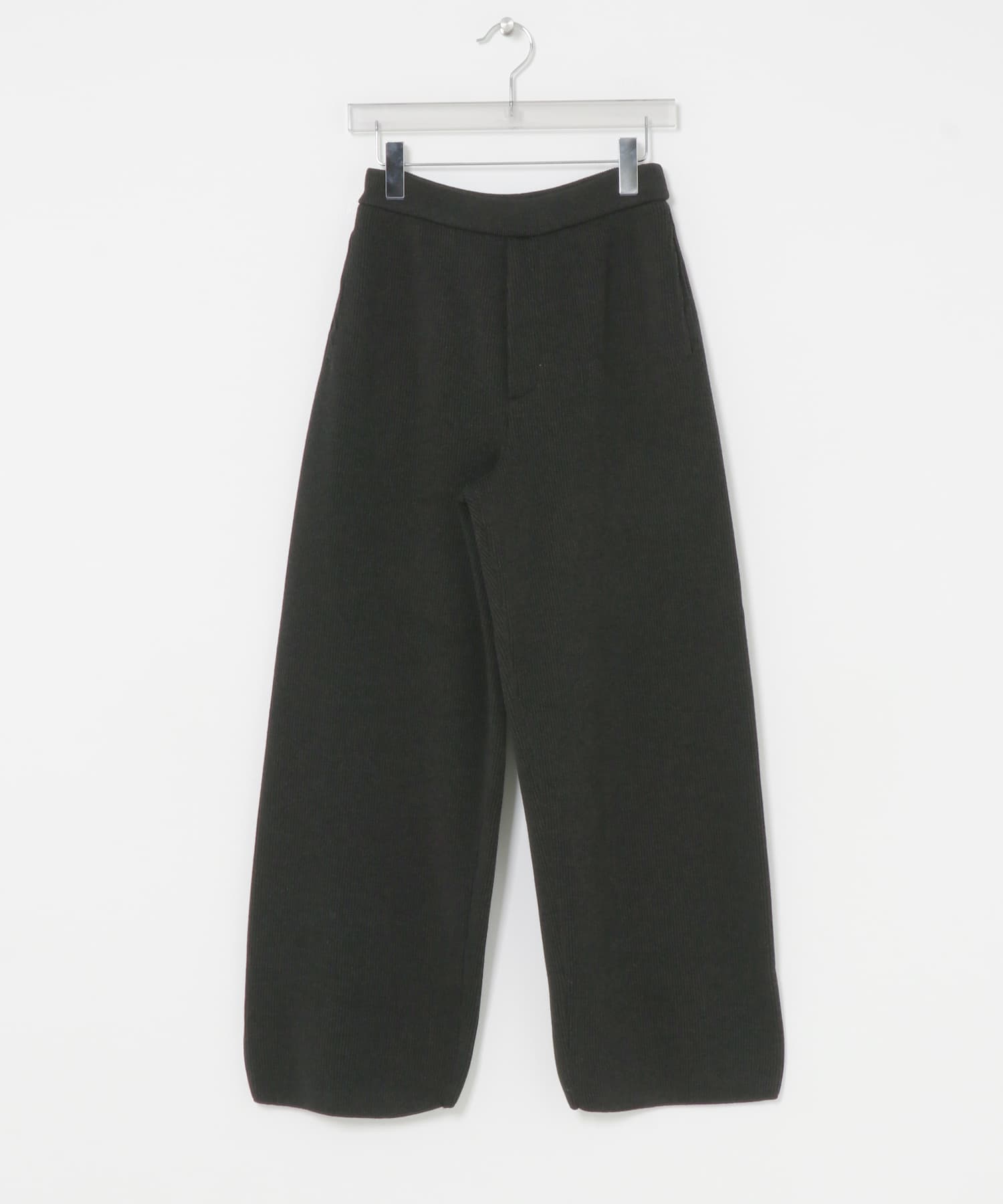 PURLAM　FCR KNIT TROUSERS 08CHARCOAL 2