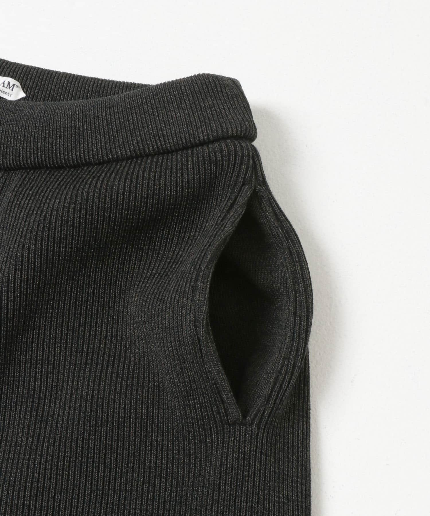 PURLAM　FCR KNIT TROUSERS 08CHARCOAL 2