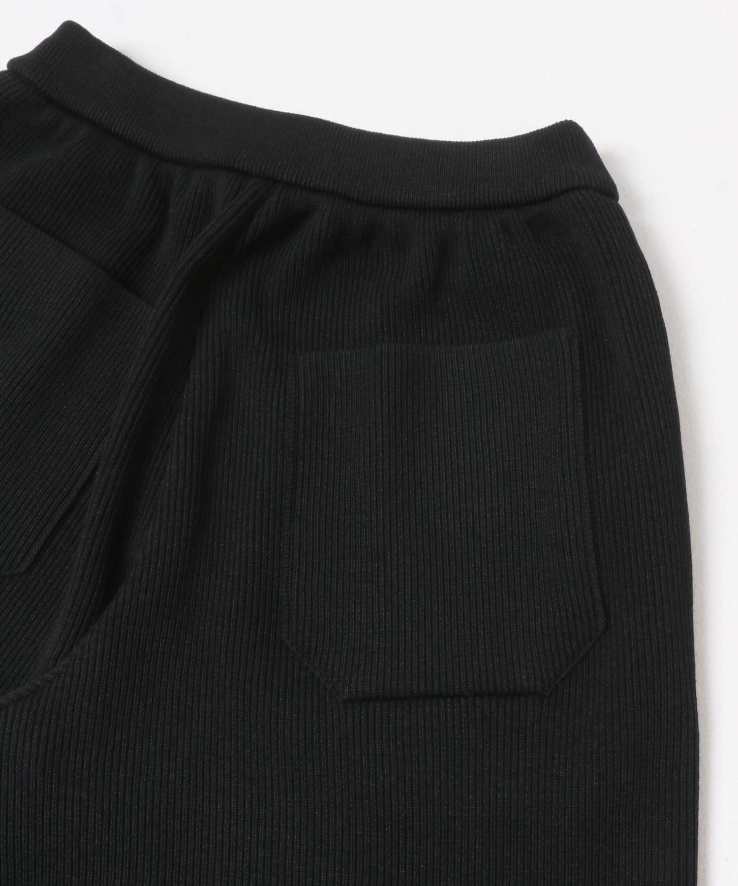 PURLAM　FCR KNIT TROUSERS 09 BLACK 2