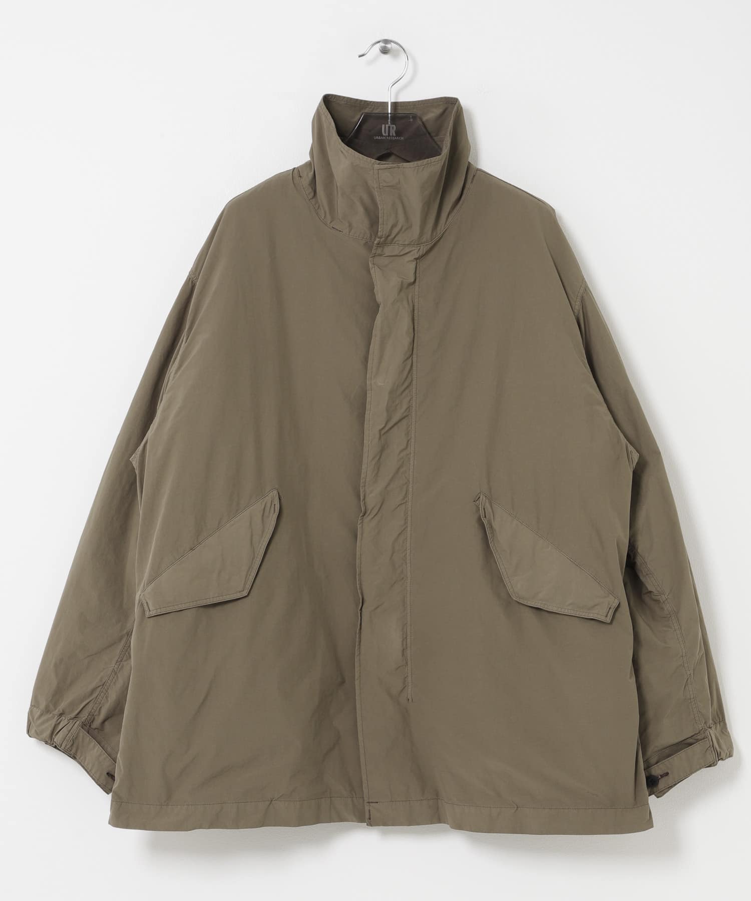 ジャケット・アウター ATON  DYE NYLON SHORT MODS COAT ATON SHORT MODS COAT(4 BLACK): アウター｜URBAN RESEARCH公式