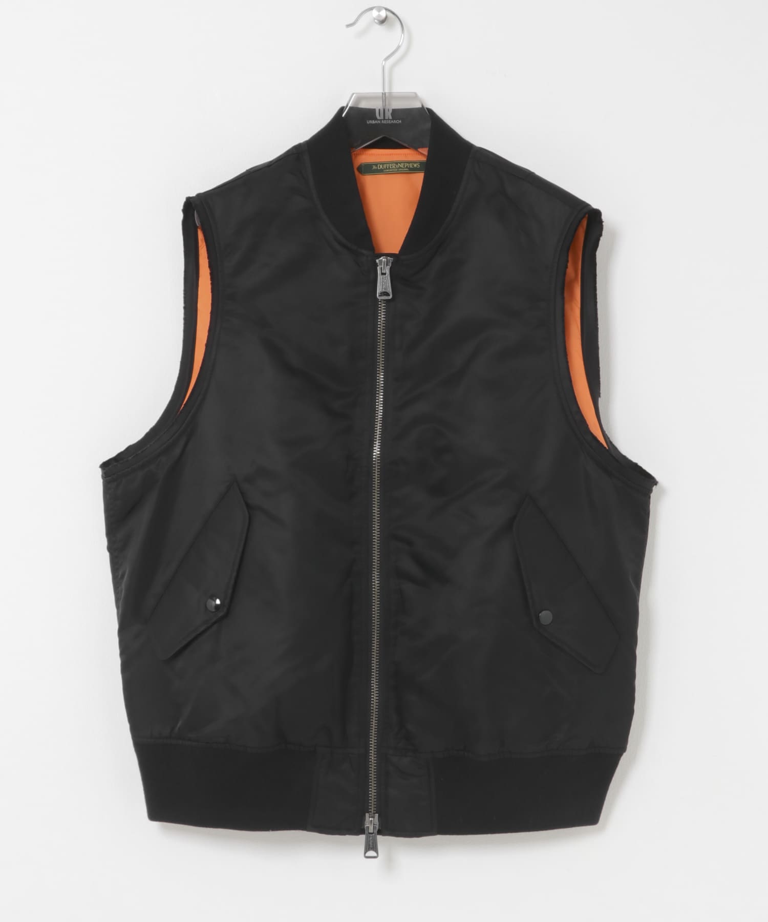 The DUFFER N NEPHEWS　CUT OFF FLIGHT VEST