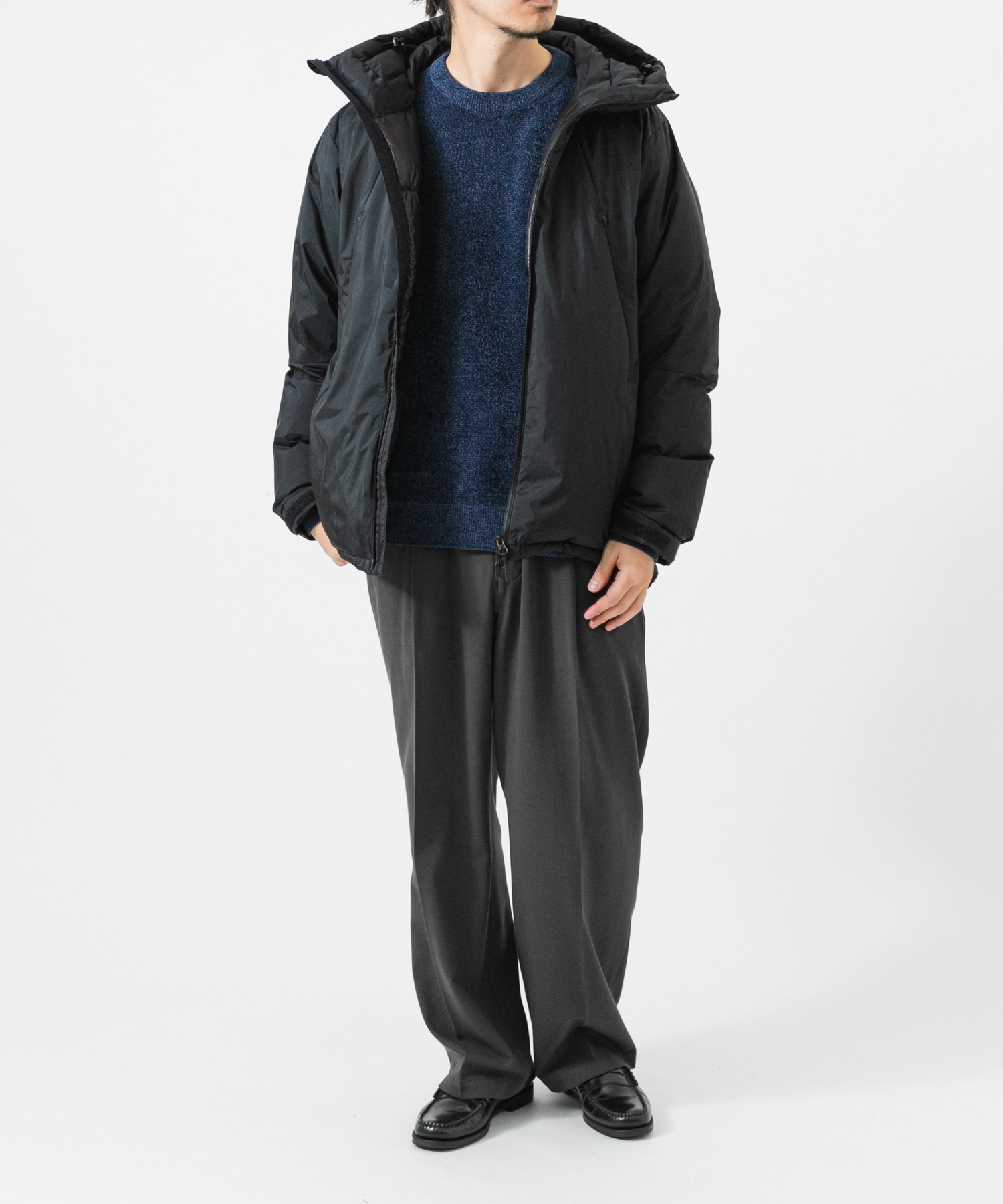 身長：180cm サイズ：L
