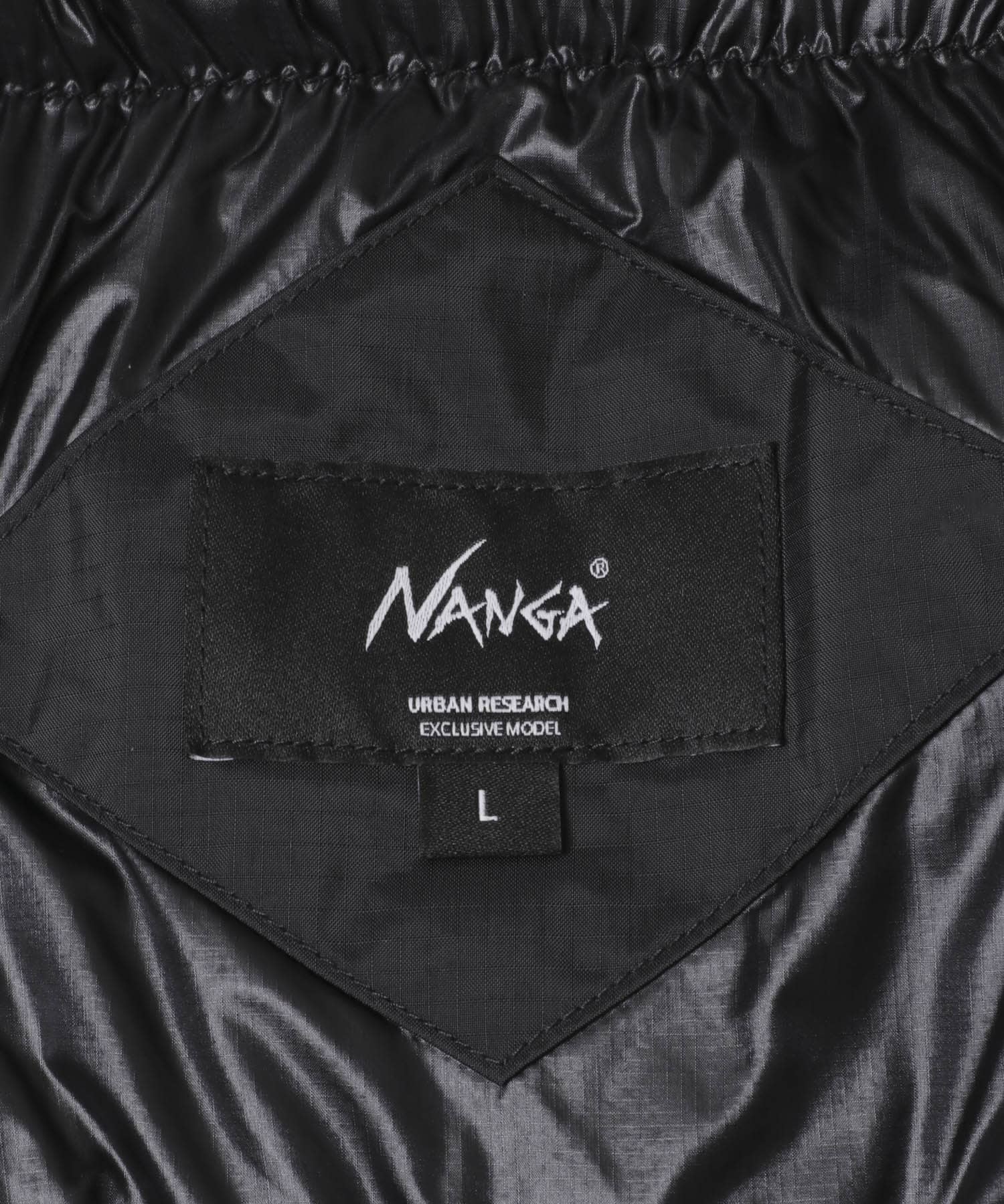 『別注』NANGA×URBAN RESEARCH　AURORA TEX DOWN JACKET BLACK M