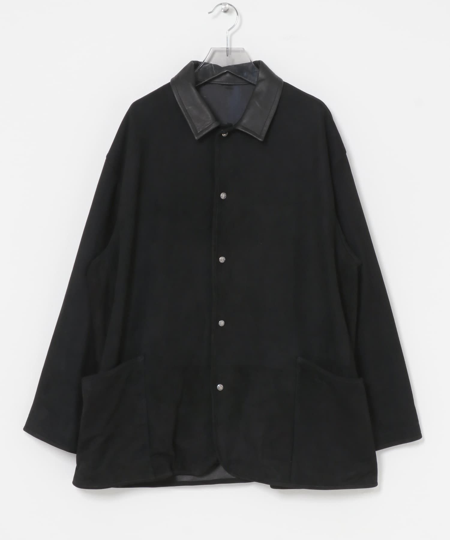 PORTER CLASSIC　LEATHER SUEDE HORSER JACKET SL B