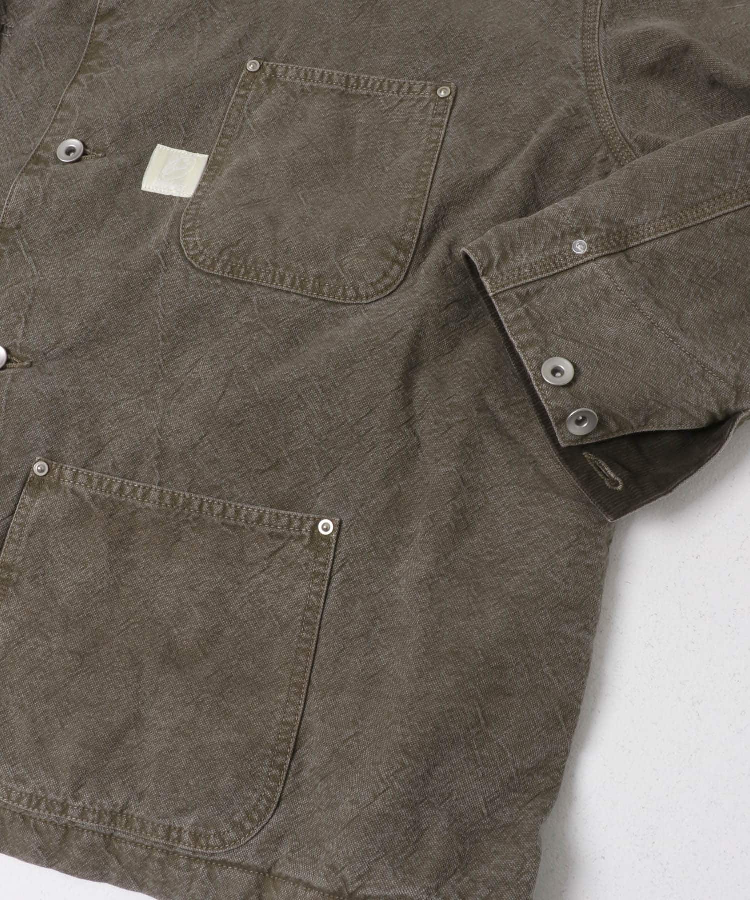 INNAT　WORK JACKET BRN KHAKI 2