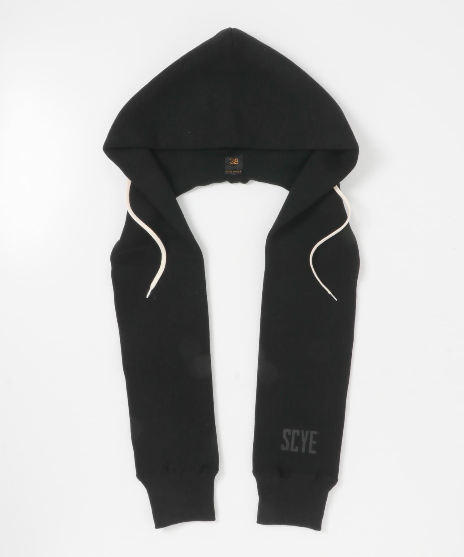 Scye　Fleece Jersey Hood Scarf