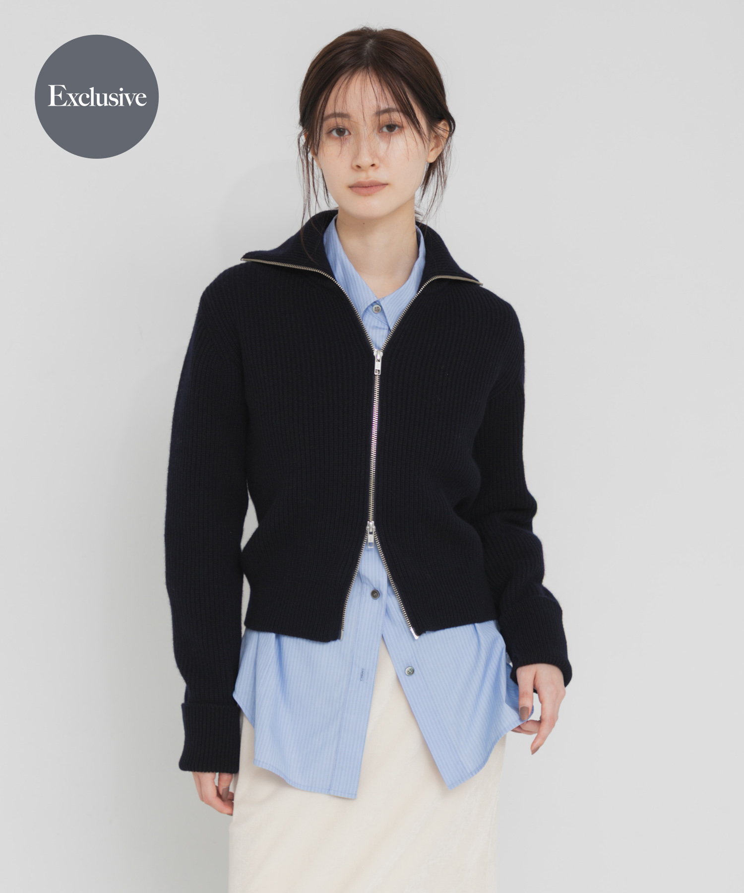 『別注』ROUTINE×URBAN RESEARCH　ジップニット