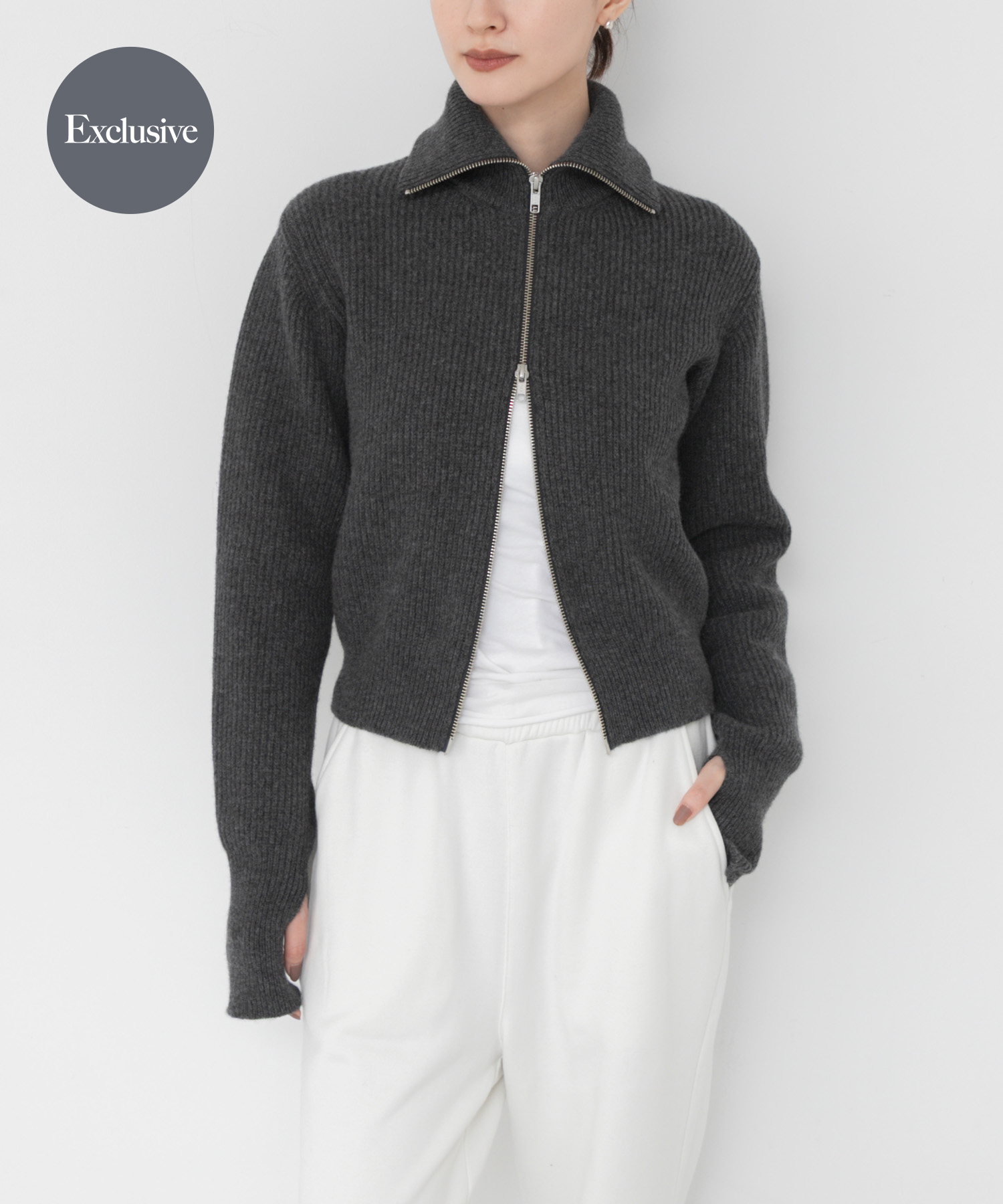 『別注』ROUTINE×URBAN RESEARCH　ジップニット